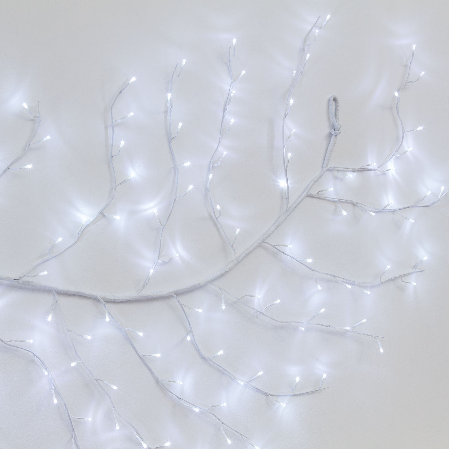 Branche blanche h 3 m, 288 led blanc froid 1 Branche blanche h 3 m, 288 led blanc froid 1