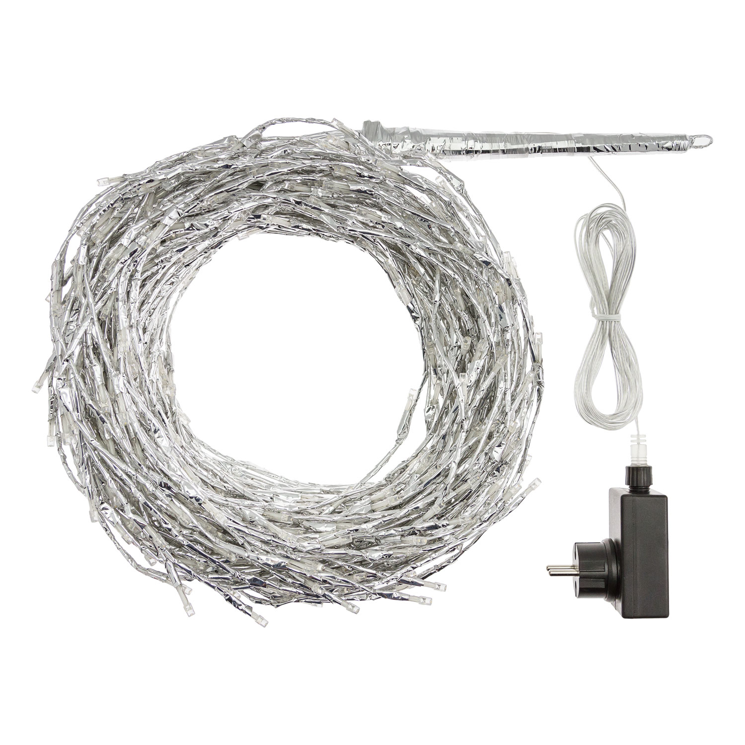 Ramo di salice luminoso argento, 736 led bianco caldo 3 Ramo di salice luminoso argento, 736 led bianco caldo 3