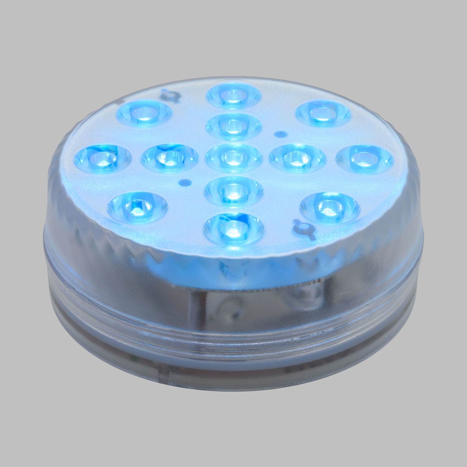 Tea Light Disco sumergible a pilas, led ultra luminosos RGB 16 Tea Light Disco sumergible a pilas, led ultra luminosos RGB 16