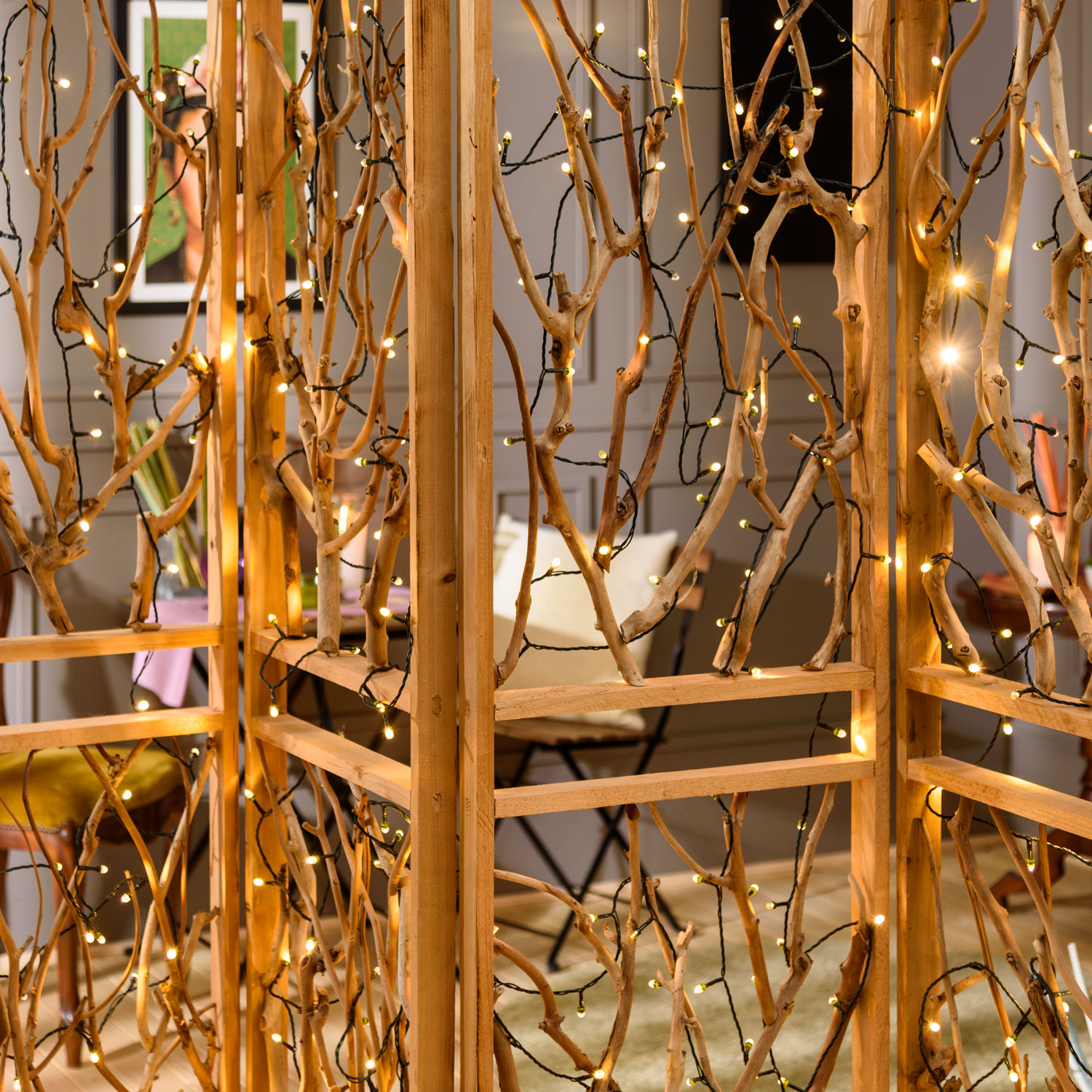 100m, 1000 Warm White Led Convex Ø 8 mm String Lights, Green Cable 8 100m, 1000 Warm White Led Convex Ø 8 mm String Lights, Green Cable 8