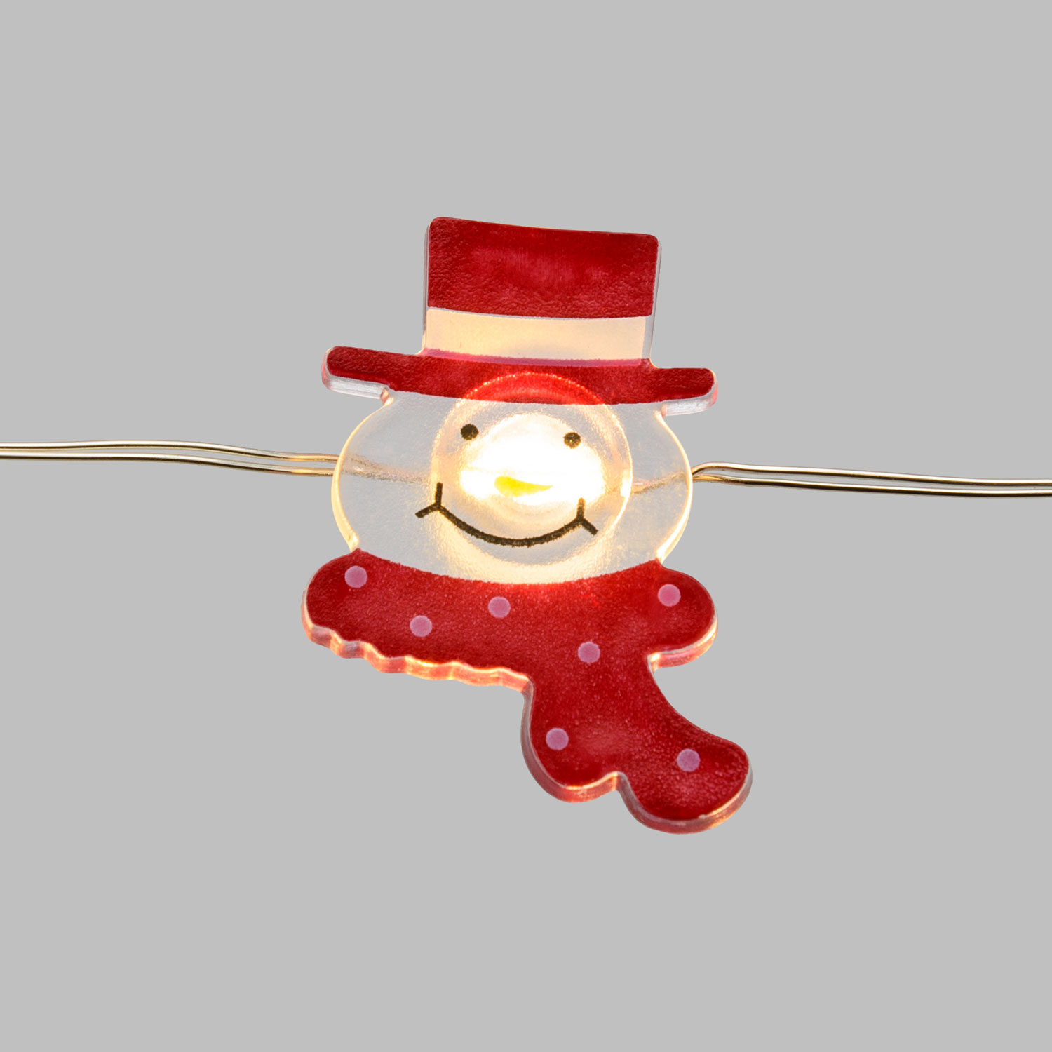 Guirnalda Led muñecos de nieve 2m 6 Guirnalda Led muñecos de nieve 2m 6