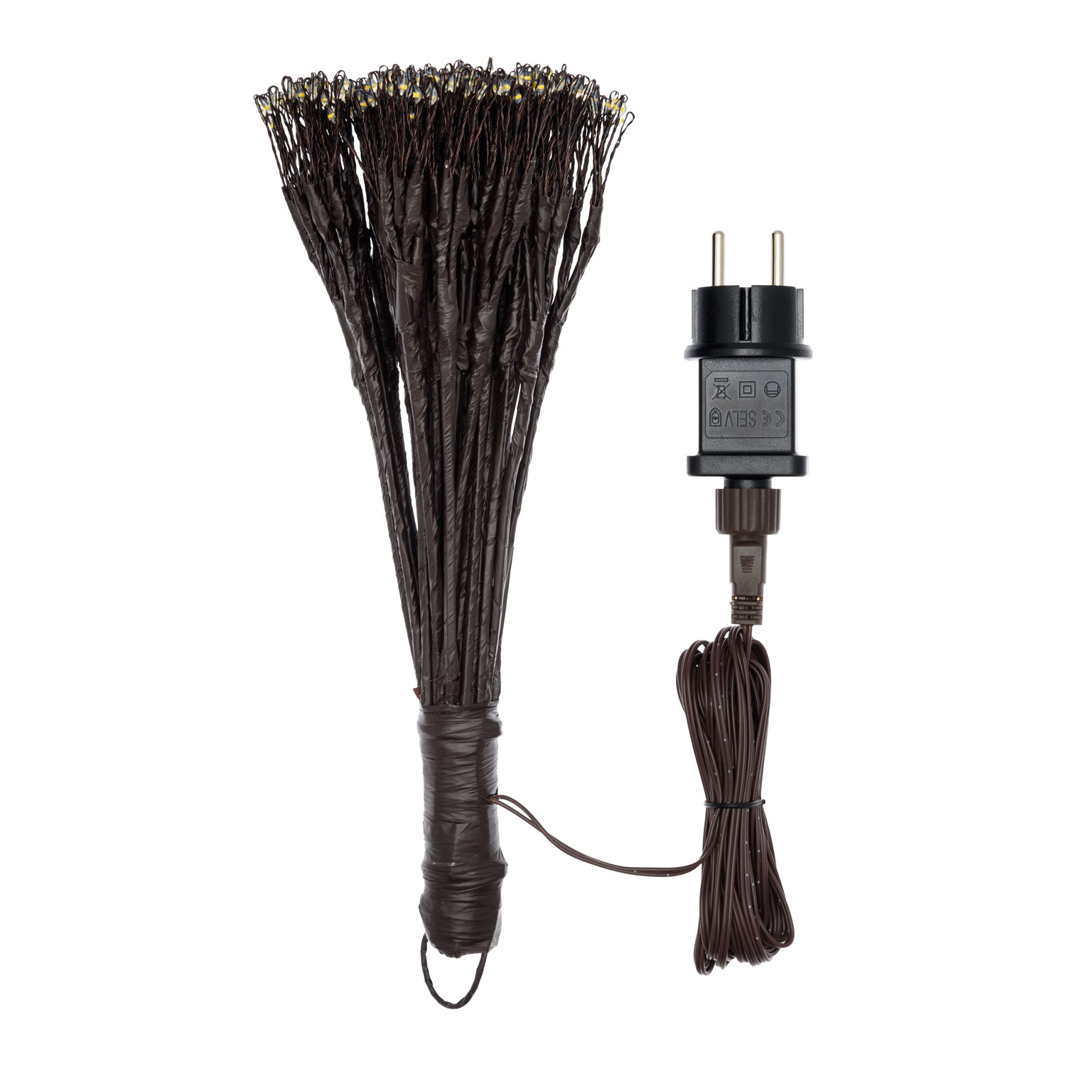 Sphère lumineuse RICCO avec branches marrons, Ø 40 cm, 576 microled blanc chaud, intérieur 3 Sphère lumineuse RICCO avec branches marrons, Ø 40 cm, 576 microled blanc chaud, intérieur 3