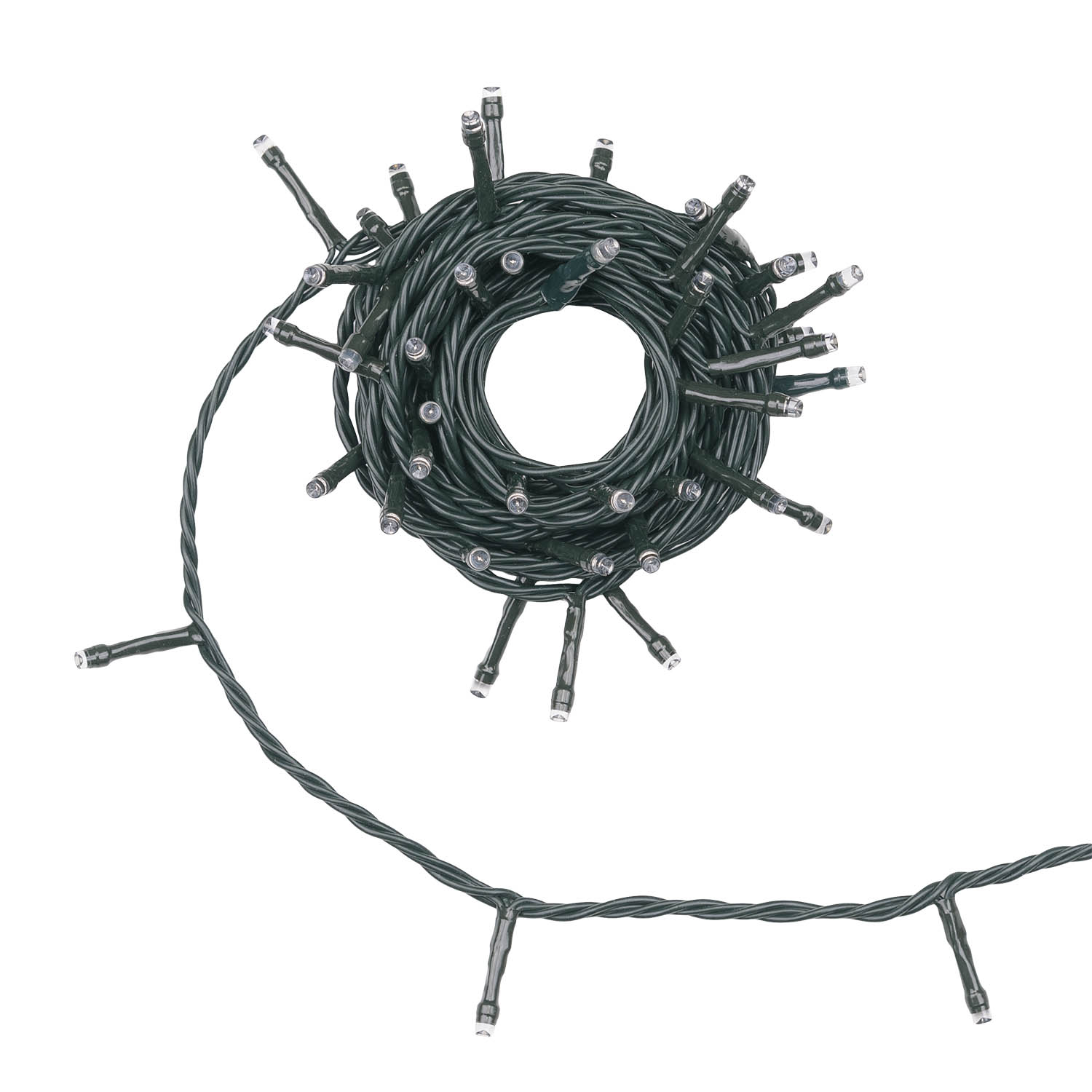 Guirlande Connect+ 5 m, 50 led bleus, câble vert, prolongeable 3 Guirlande Connect+ 5 m, 50 led bleus, câble vert, prolongeable 3