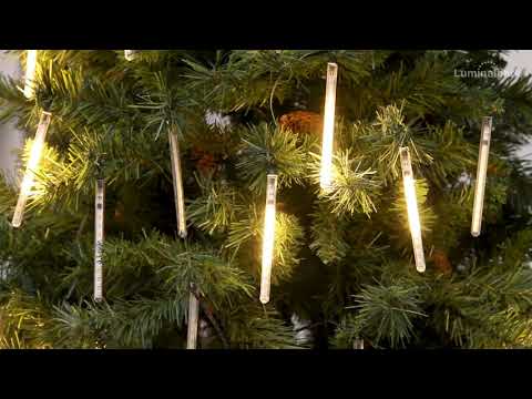 Lichterkette 20 MiniRöhren, 200 LEDs warmweiß 2 Lichterkette 20 MiniRöhren, 200 LEDs warmweiß 2