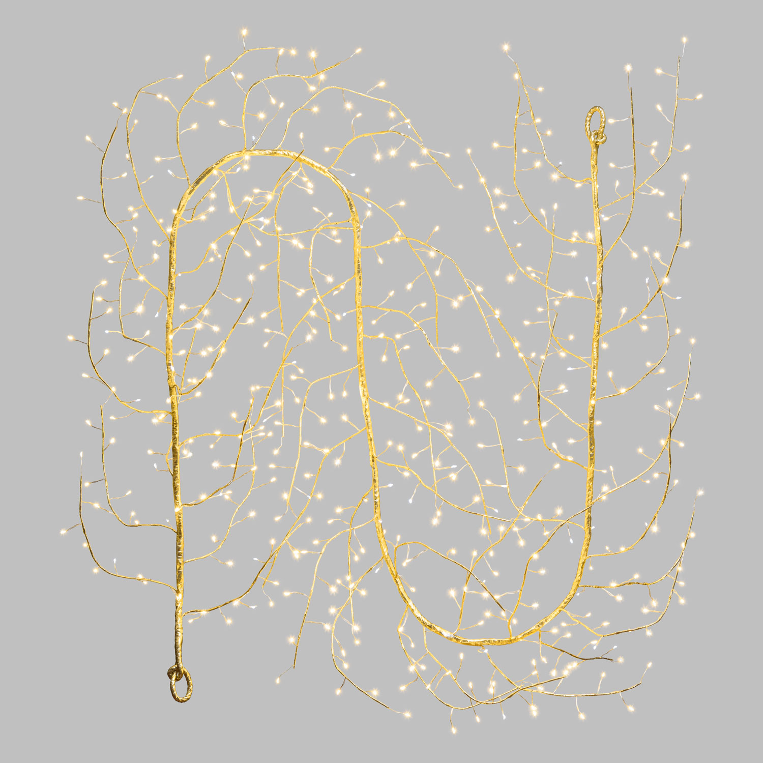 Rama Tilo champagne 3 m, 504 microled blanco cálido y blanco frío, cable metal plata, uso interior 7 Rama Tilo champagne 3 m, 504 microled blanco cálido y blanco frío, cable metal plata, uso interior 7