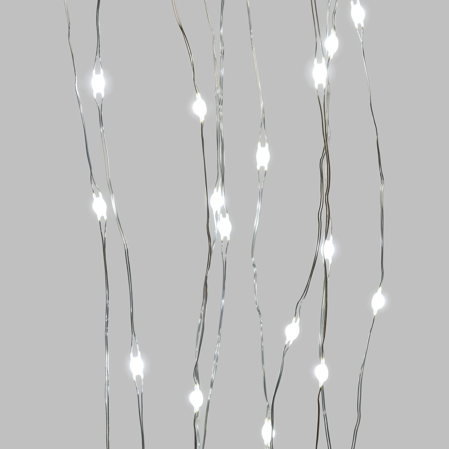 Cascada Led blanco ultra luminosa 1,5m 1 Cascada Led blanco ultra luminosa 1,5m 1