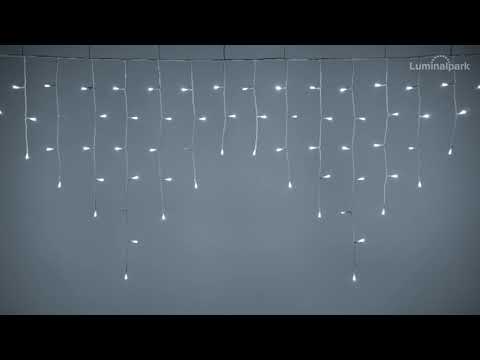 Stalactite 4,2 x 0,7 m, 186 led blanc froid 2 Stalactite 4,2 x 0,7 m, 186 led blanc froid 2