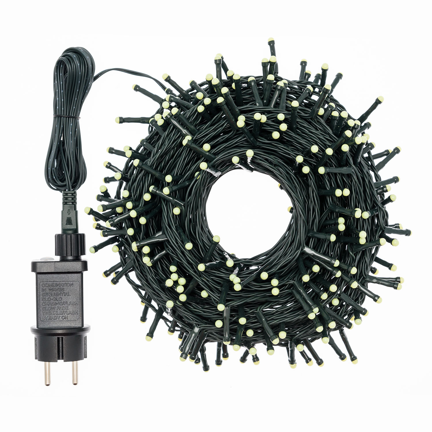 Lichterkette 25 m, Solarpanel und Transformator inklusive 6 Lichterkette 25 m, Solarpanel und Transformator inklusive 6