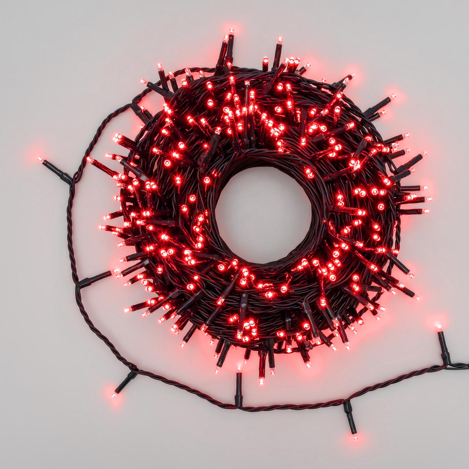 Guirnalda 25,7 m, 360 miniled rojo, cable verde 2 Guirnalda 25,7 m, 360 miniled rojo, cable verde 2