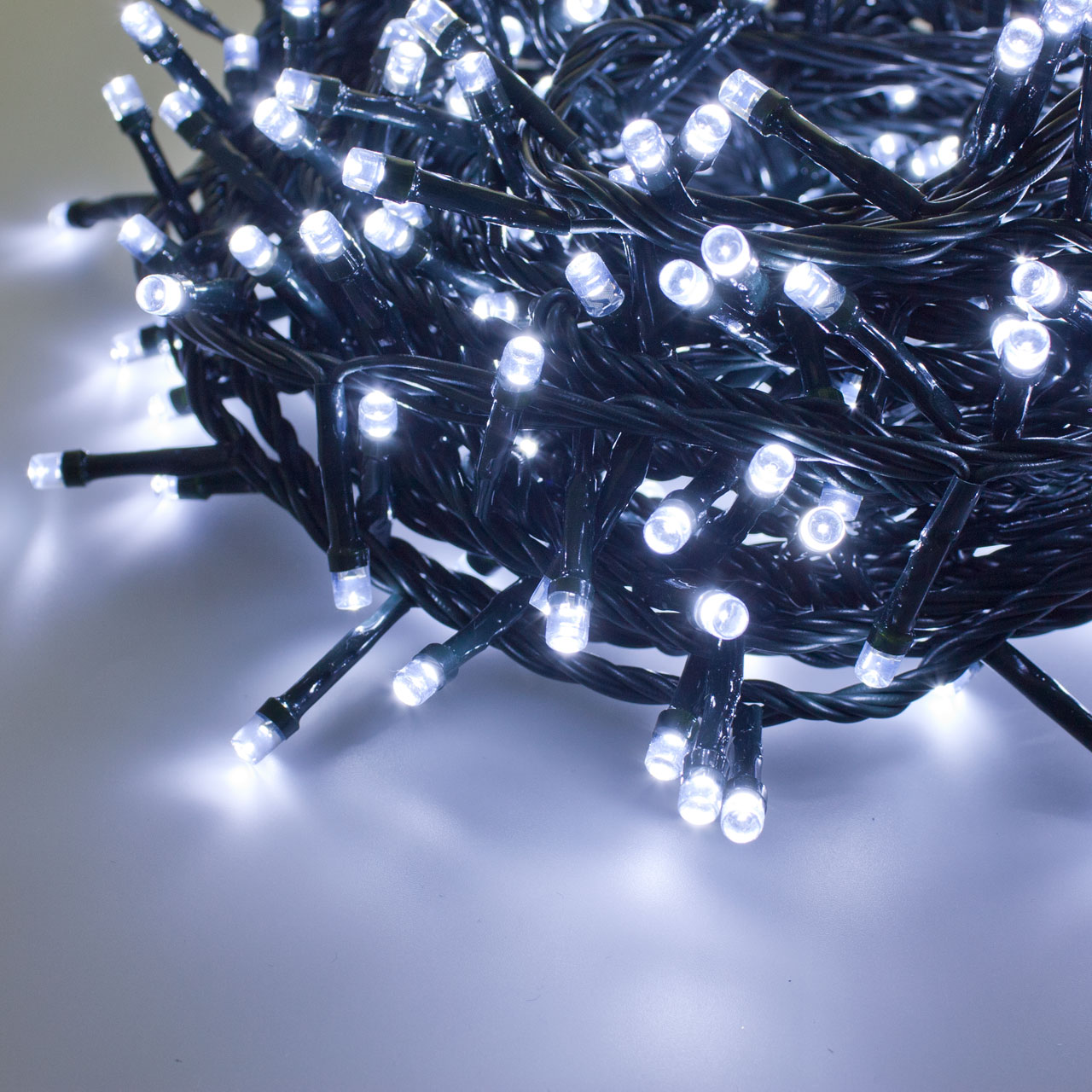 Lichterkette 18,5 m, 450 LEDs kaltweiß 6 Lichterkette 18,5 m, 450 LEDs kaltweiß 6