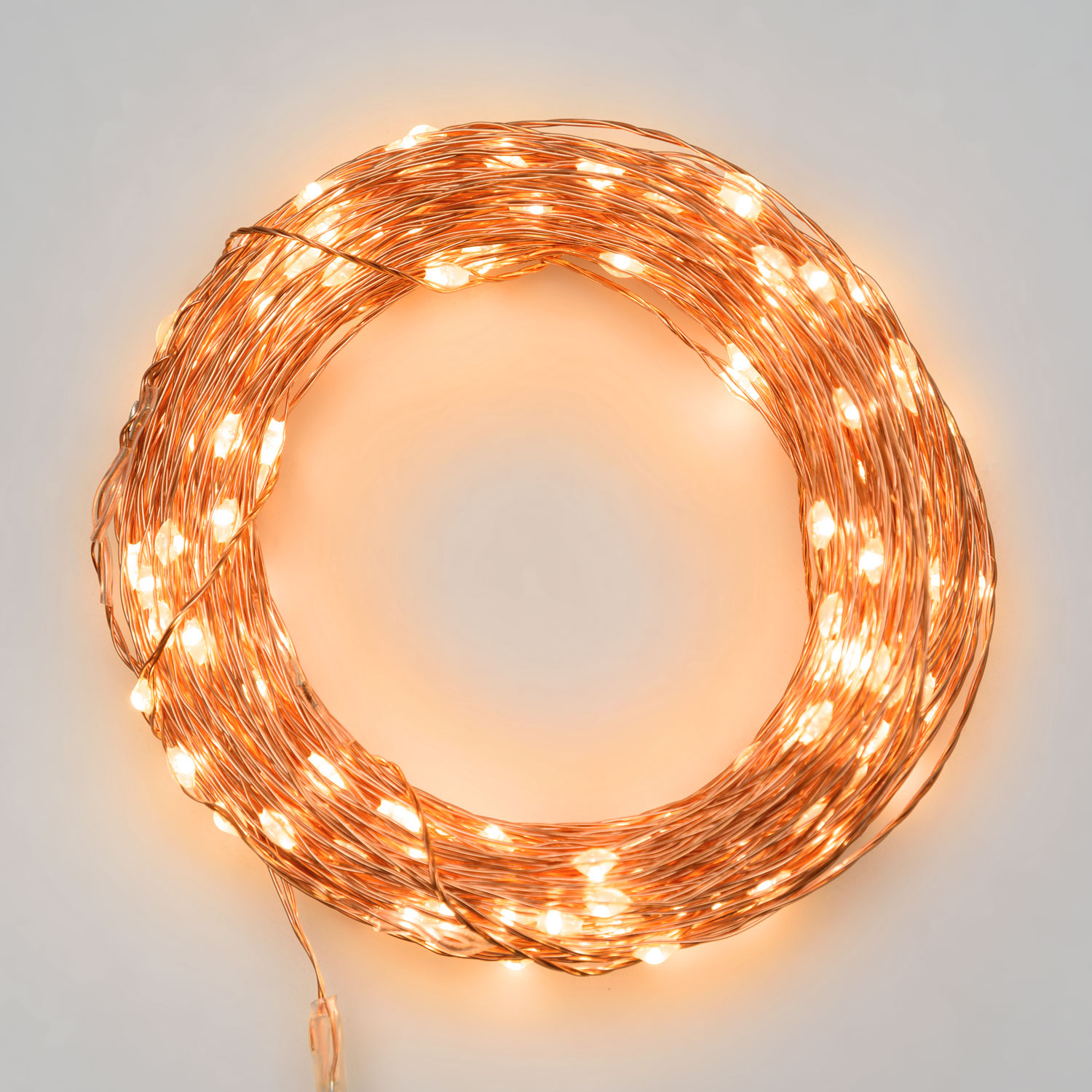 Lichterkette 20 m, 200 Micro LEDs extra warmweiß, kupferfarbener Metalldraht 4 Lichterkette 20 m, 200 Micro LEDs extra warmweiß, kupferfarbener Metalldraht 4