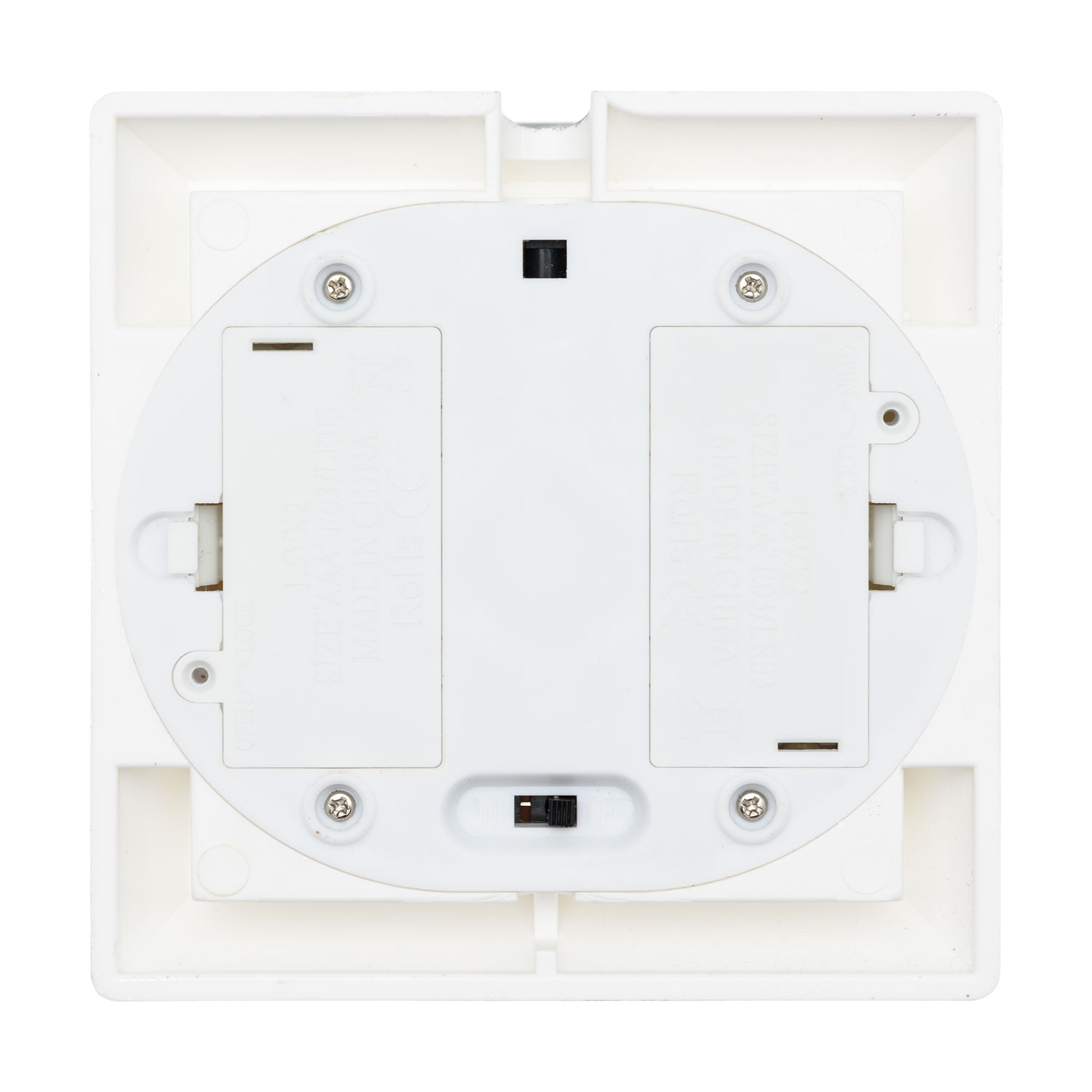 Farol navideño Papá Noel con bastón y arbolito, blanco envejecido, led blanco cálido 6 Farol navideño Papá Noel con bastón y arbolito, blanco envejecido, led blanco cálido 6