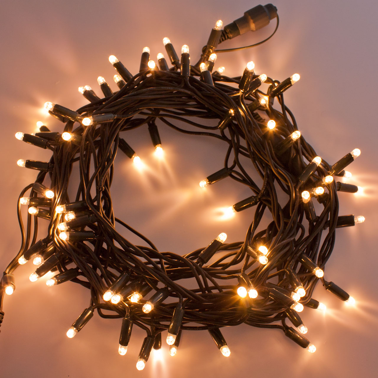 Lichterkette 20 m, 200 MaxiLEDs warmweiß, grünes Kabel Lichterkette 20 m, 200 MaxiLEDs warmweiß, grünes Kabel