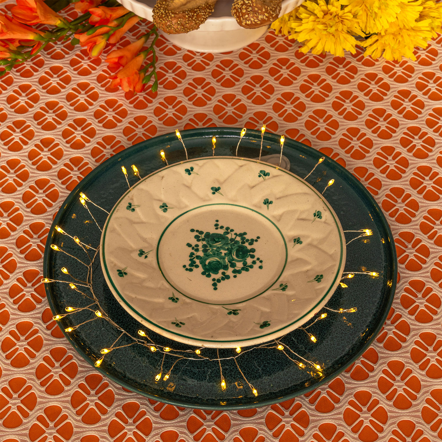 MiniCluster-Lichterkette 0,9 m, 45 MicroLEDs warmweiß 6 MiniCluster-Lichterkette 0,9 m, 45 MicroLEDs warmweiß 6