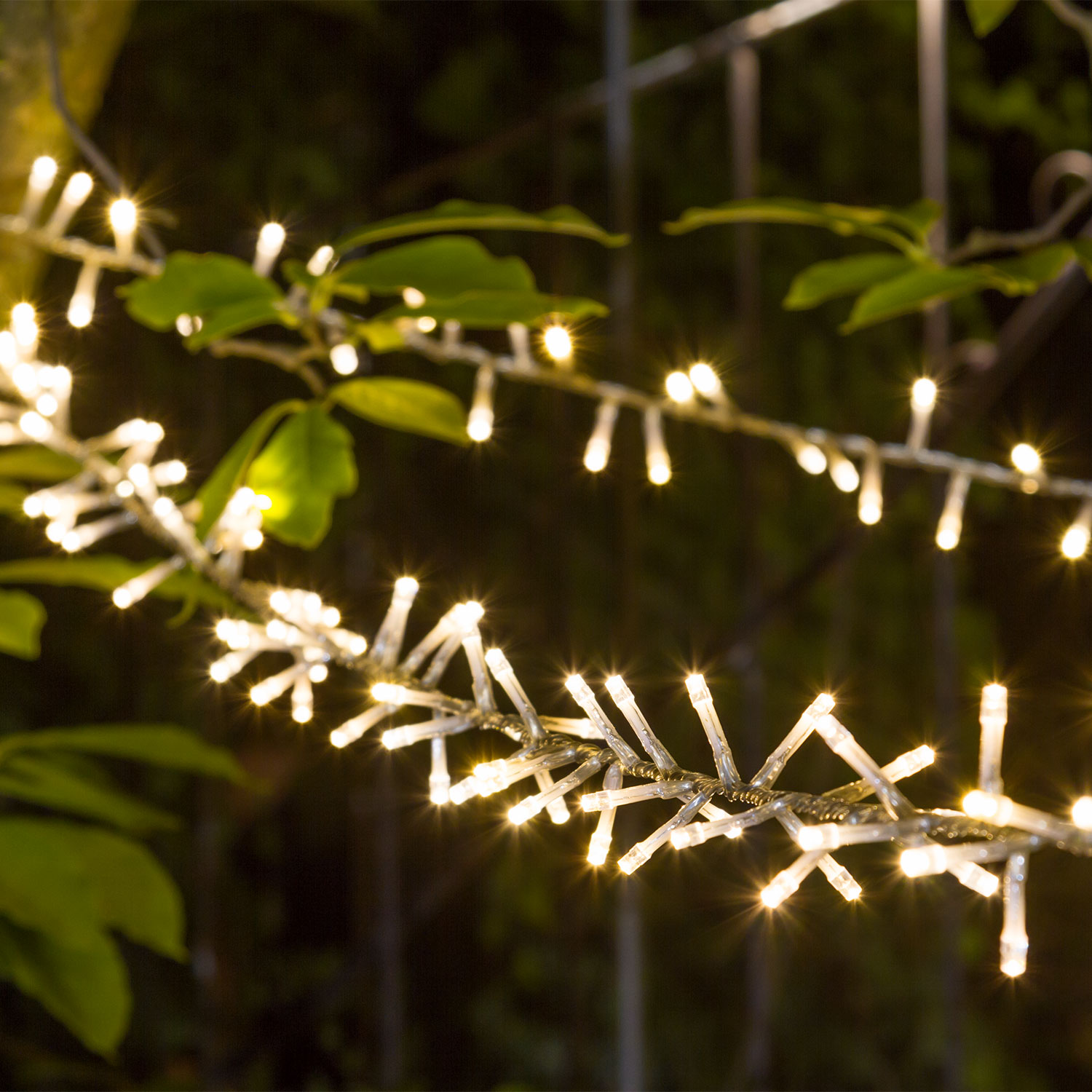 Guirlande MiniCluster 30,5 m, 1500 leds blanc chaud 8 Guirlande MiniCluster 30,5 m, 1500 leds blanc chaud 8