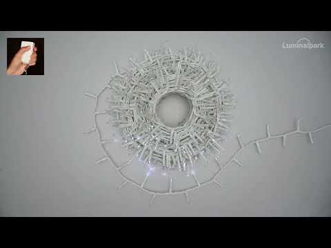 Catena Nastro di Luce 30,5 m, miniled bianco freddo Ice 2 Catena Nastro di Luce 30,5 m, miniled bianco freddo Ice 2