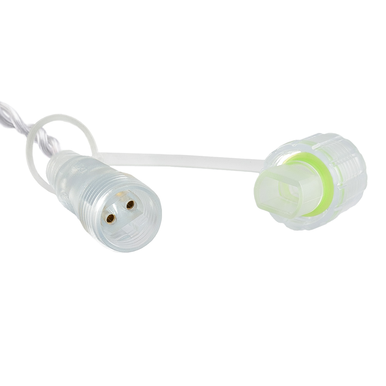 Guirnalda Festón Connect ProLine 36V, 2,5 m, 120 maxiled blanco cálido, cable transparente, prolongable 5