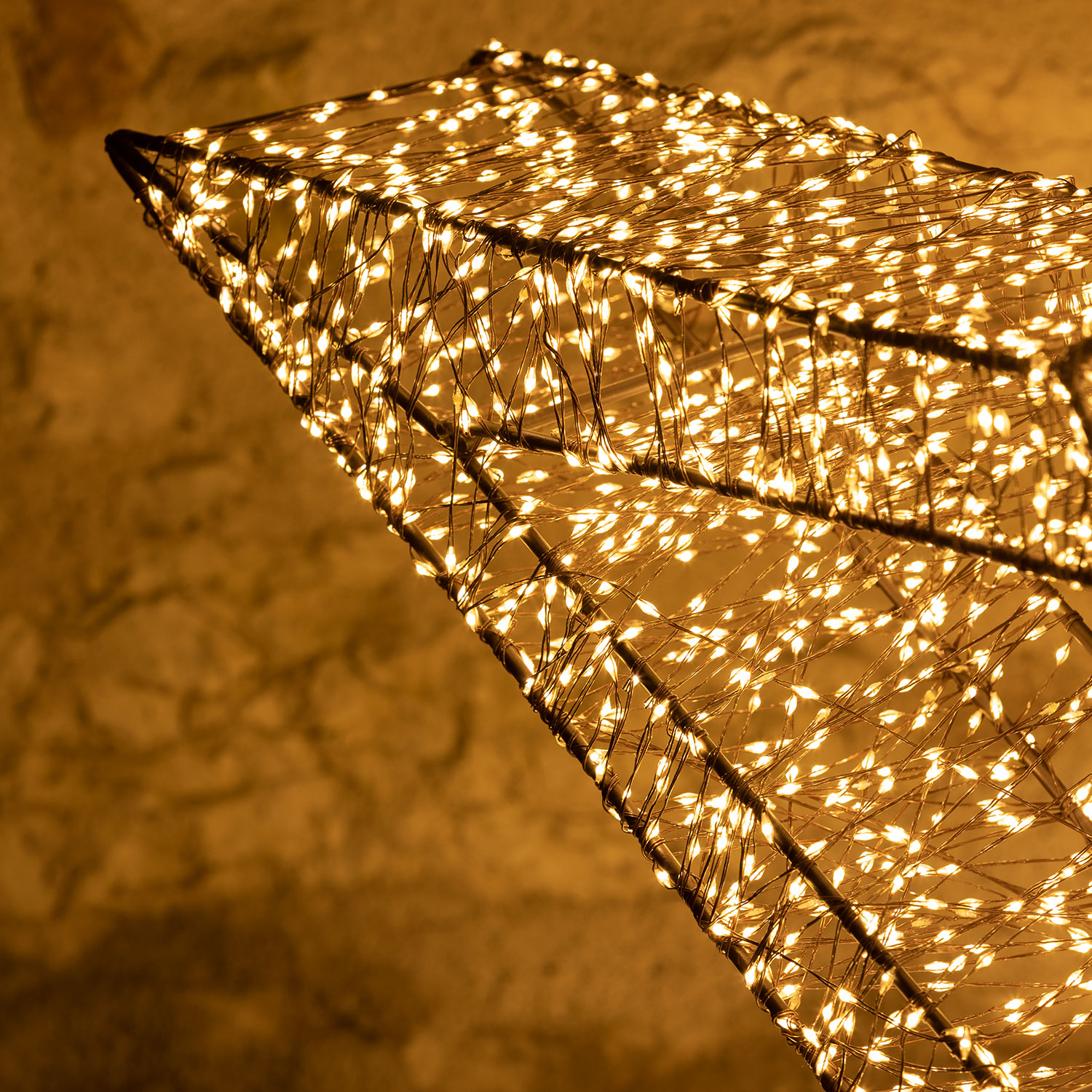 Estrella 3D, Ø 110 cm, 7000 micro led blanco cálido y blanco frío, uso en interiores 7 Estrella 3D, Ø 110 cm, 7000 micro led blanco cálido y blanco frío, uso en interiores 7