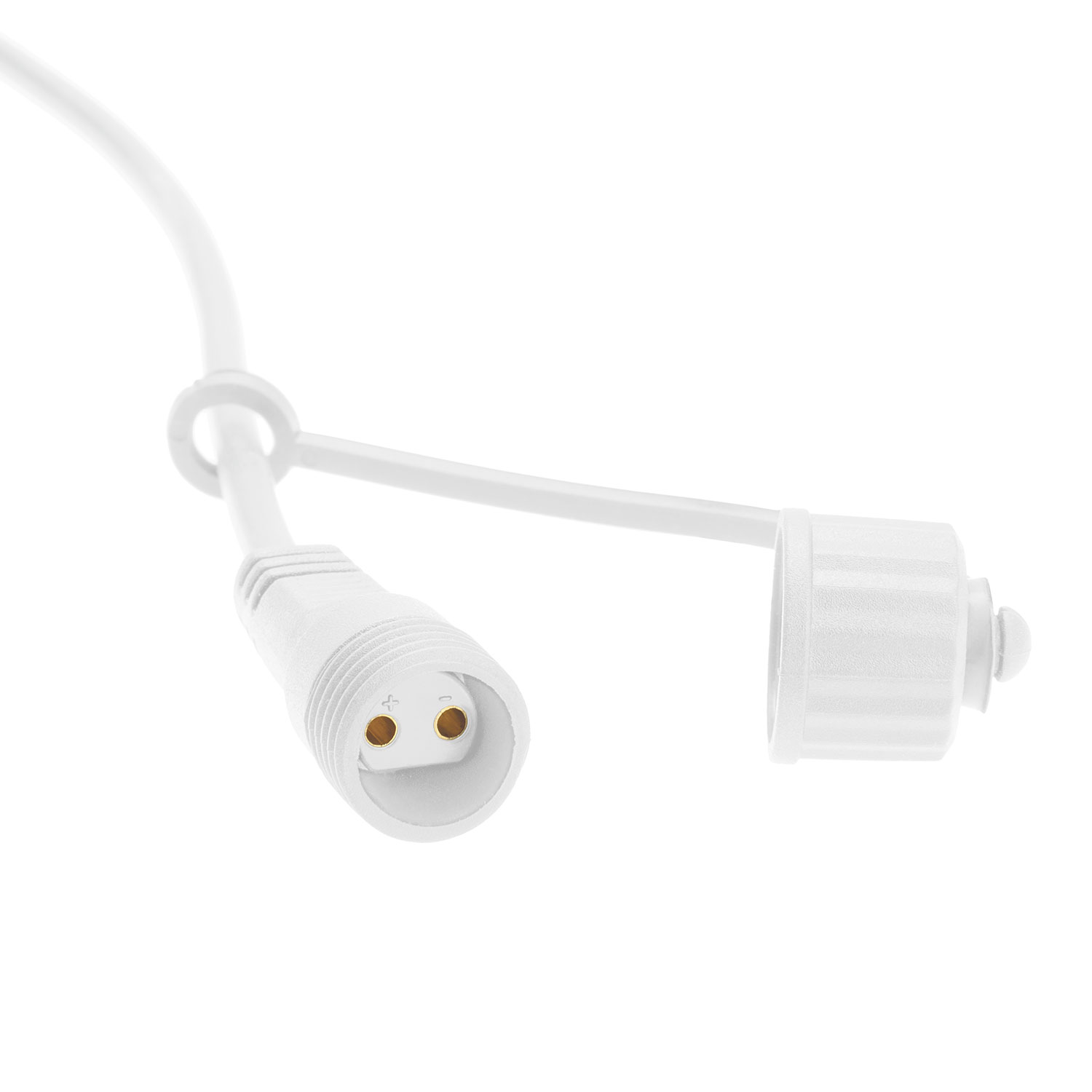 5m E27 Black Festoon Cable, 10 Sockets, Connectable, White Cable 4 5m E27 Black Festoon Cable, 10 Sockets, Connectable, White Cable 4