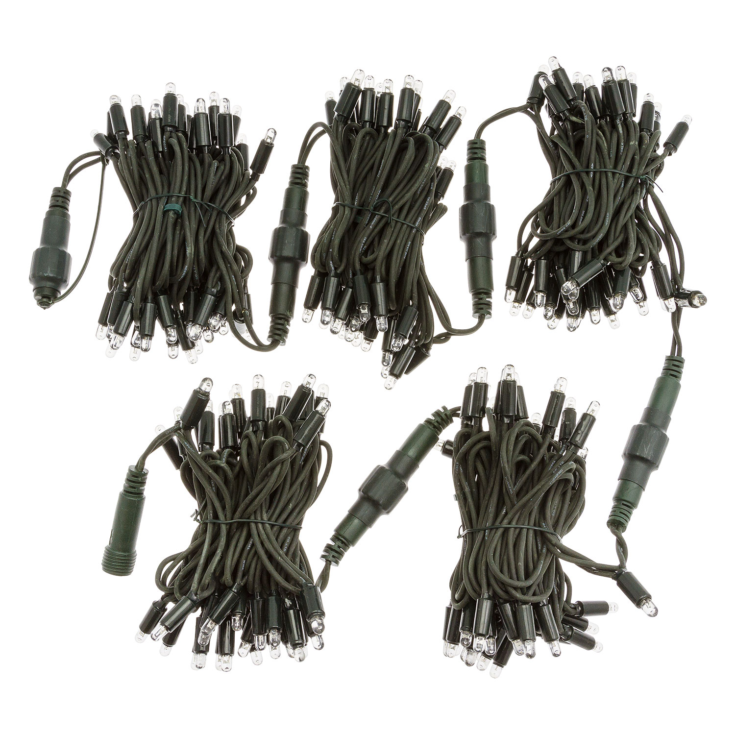 Catena 20 m, 200 maxiled blu e bianco freddo, cavo verde, prolungabile, IP67 8 Catena 20 m, 200 maxiled blu e bianco freddo, cavo verde, prolungabile, IP67 8