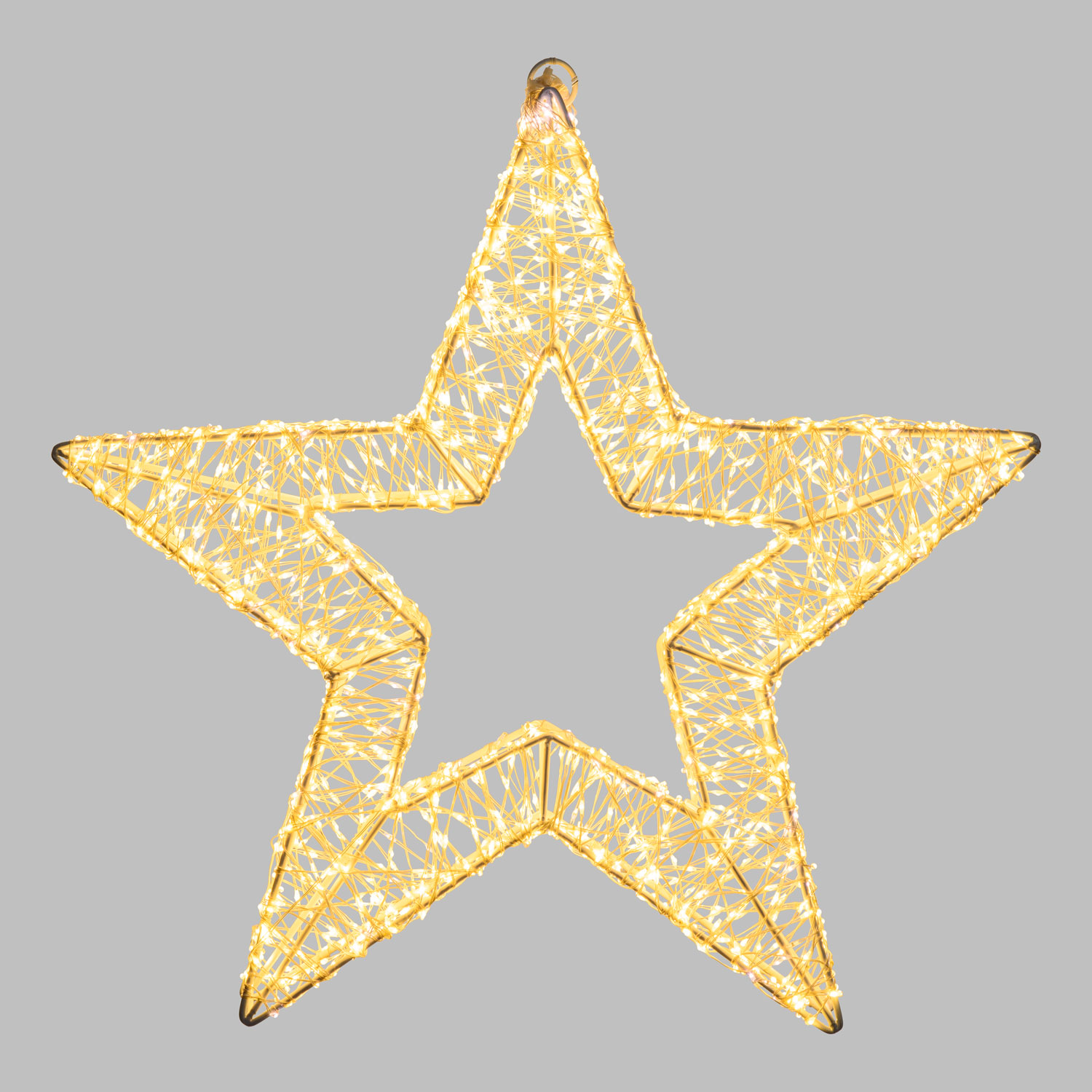 Stella Bianca 3D Ø 55 cm, microled bianco caldo e freddo, uso interno 7 Stella Bianca 3D Ø 55 cm, microled bianco caldo e freddo, uso interno 7