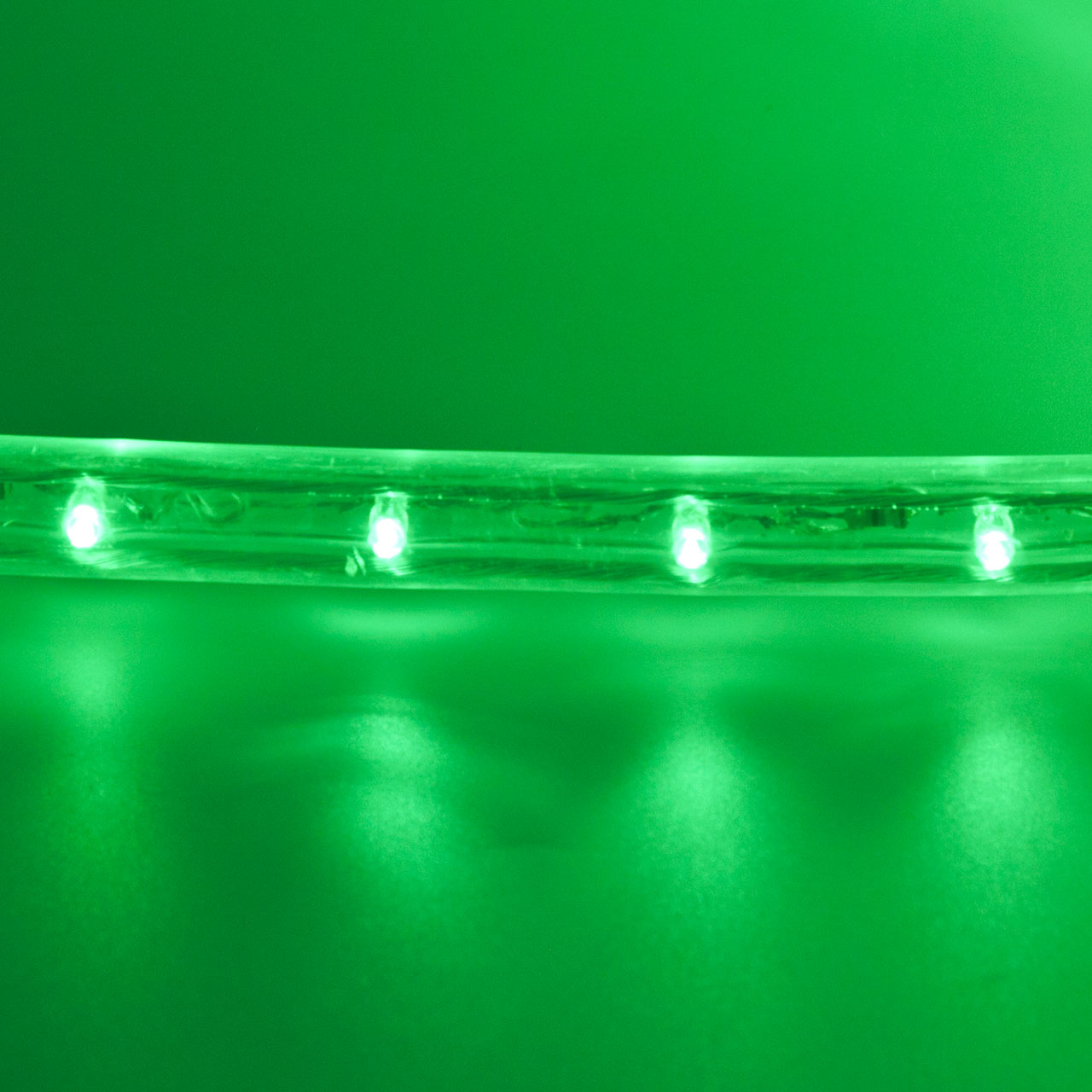 Tubo luminoso, 13 mm, 230V, led verdi 2 Tubo luminoso, 13 mm, 230V, led verdi 2