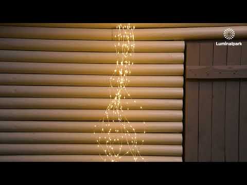 Lichterbündel 2 m, 600 Micro LEDs warmweiß 2 Lichterbündel 2 m, 600 Micro LEDs warmweiß 2