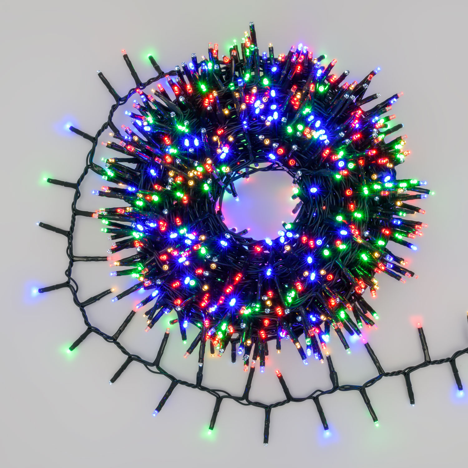 Guirlande Ruban de Lumière, 1000 miniled multicolor, jeu de lumière automatique Guirlande Ruban de Lumière, 1000 miniled multicolor, jeu de lumière automatique