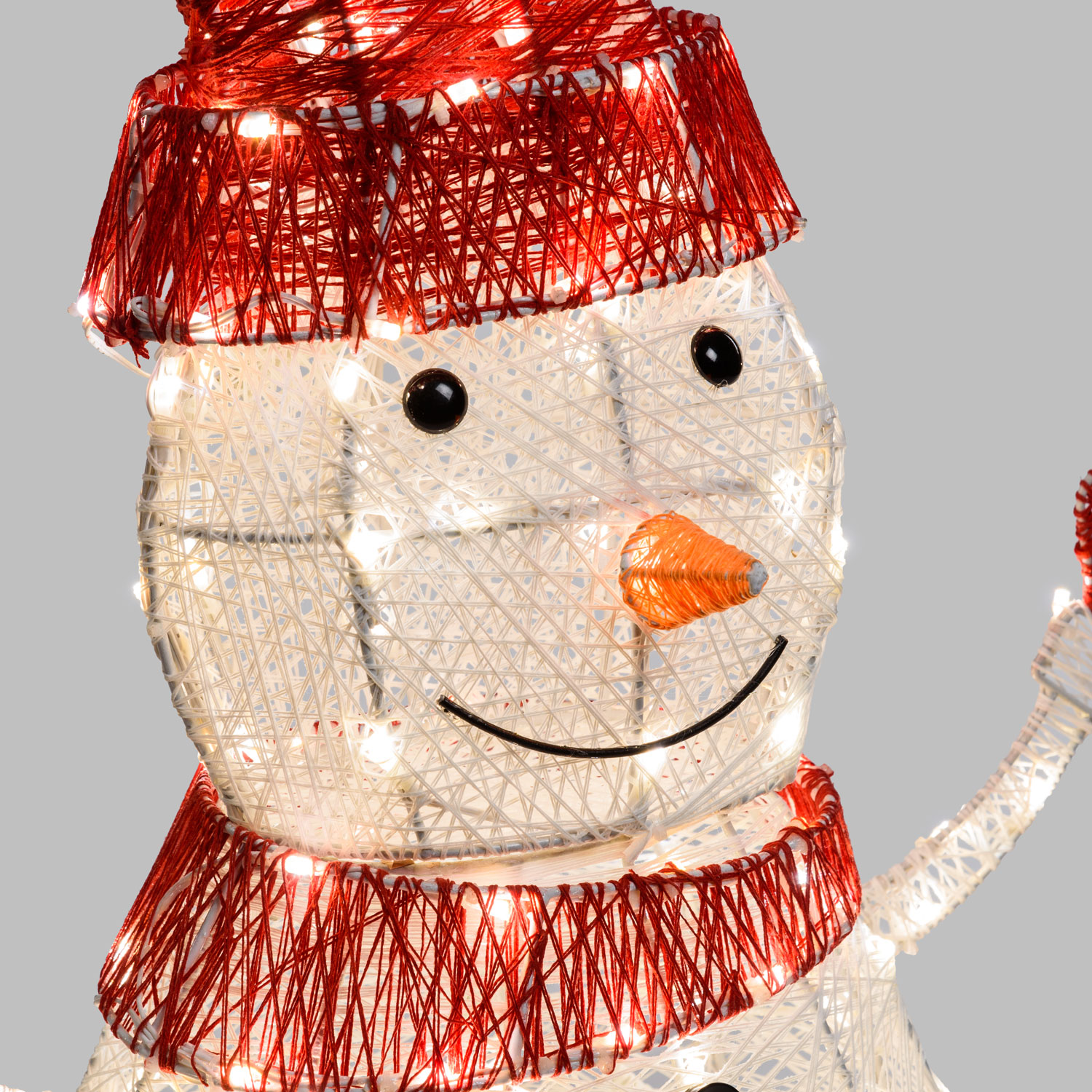 3D-Schneemann White & Color, H. 100 cm, 275 Dual Color LEDs in Warmweiß und Kaltweiß 16 3D-Schneemann White & Color, H. 100 cm, 275 Dual Color LEDs in Warmweiß und Kaltweiß 16