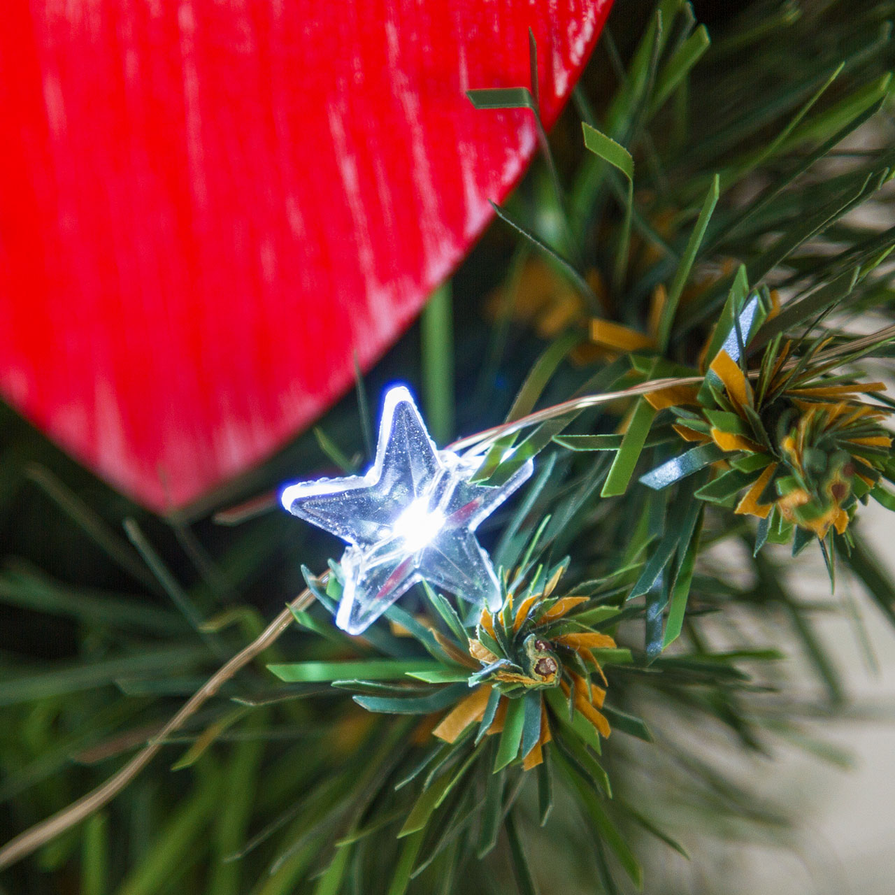 Guirnalda Led estrellas blancas 1,9m 6 Guirnalda Led estrellas blancas 1,9m 6