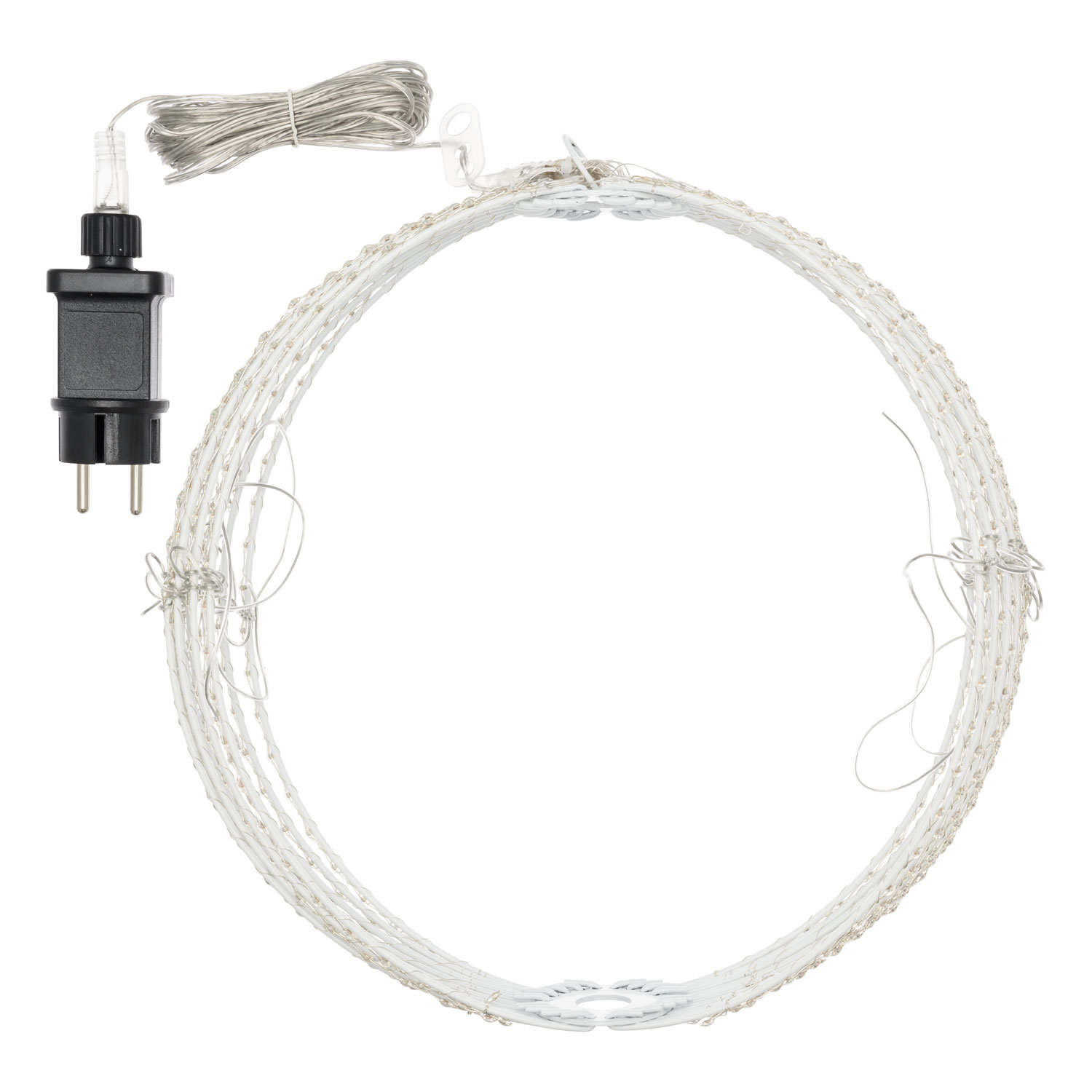 Esfera 3D plegable de metal blanco Ø 30 cm, microled RGB cambia color 4 Esfera 3D plegable de metal blanco Ø 30 cm, microled RGB cambia color 4