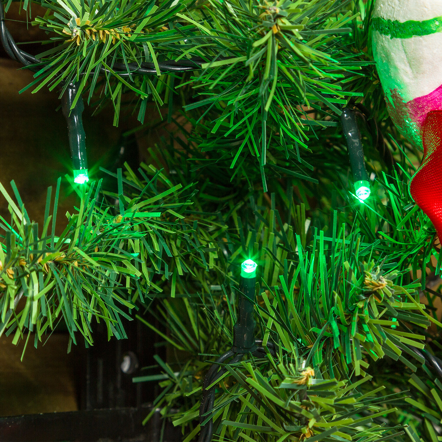 Guirlande 25,7 m, 360 miniled vert, câble vert 6 Guirlande 25,7 m, 360 miniled vert, câble vert 6