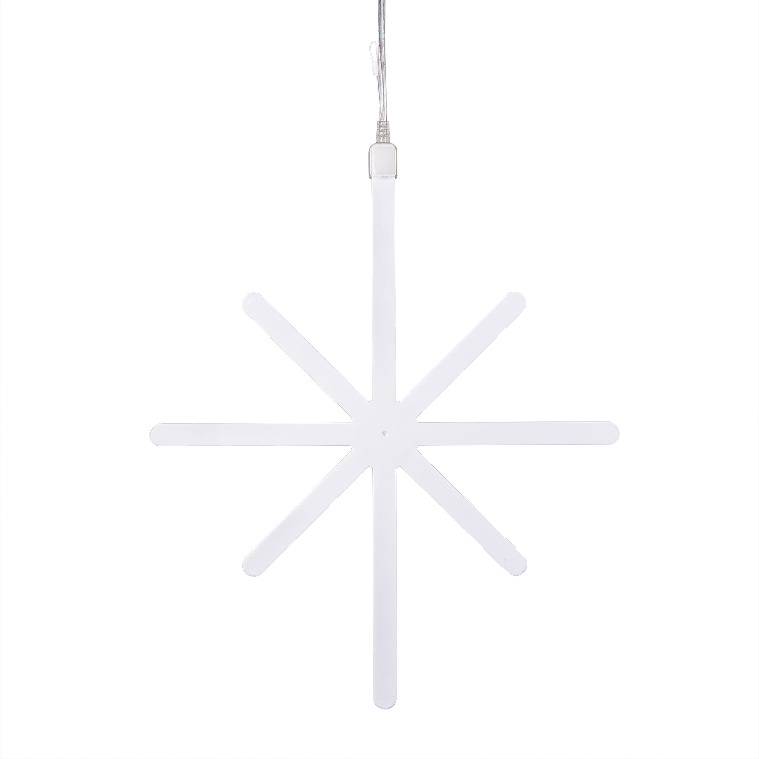 Estrella Polar Animada 36 cm, Connect ProLine 36V, 76 led SMD blanco cálido, cable transparente 6