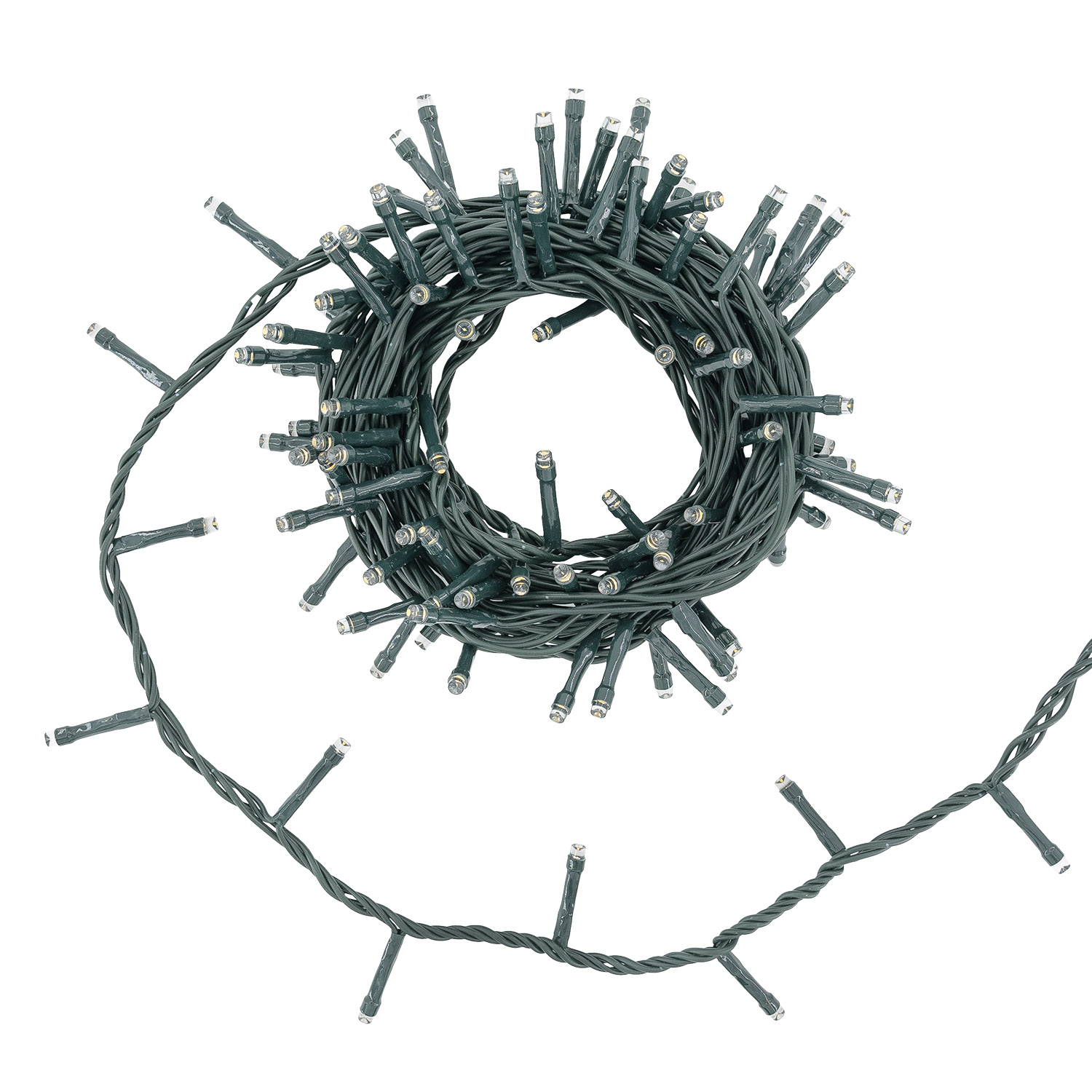 Guirlande Connect+ 8 m, 160 led blanc chaud, câble vert, prolongeable 3 Guirlande Connect+ 8 m, 160 led blanc chaud, câble vert, prolongeable 3