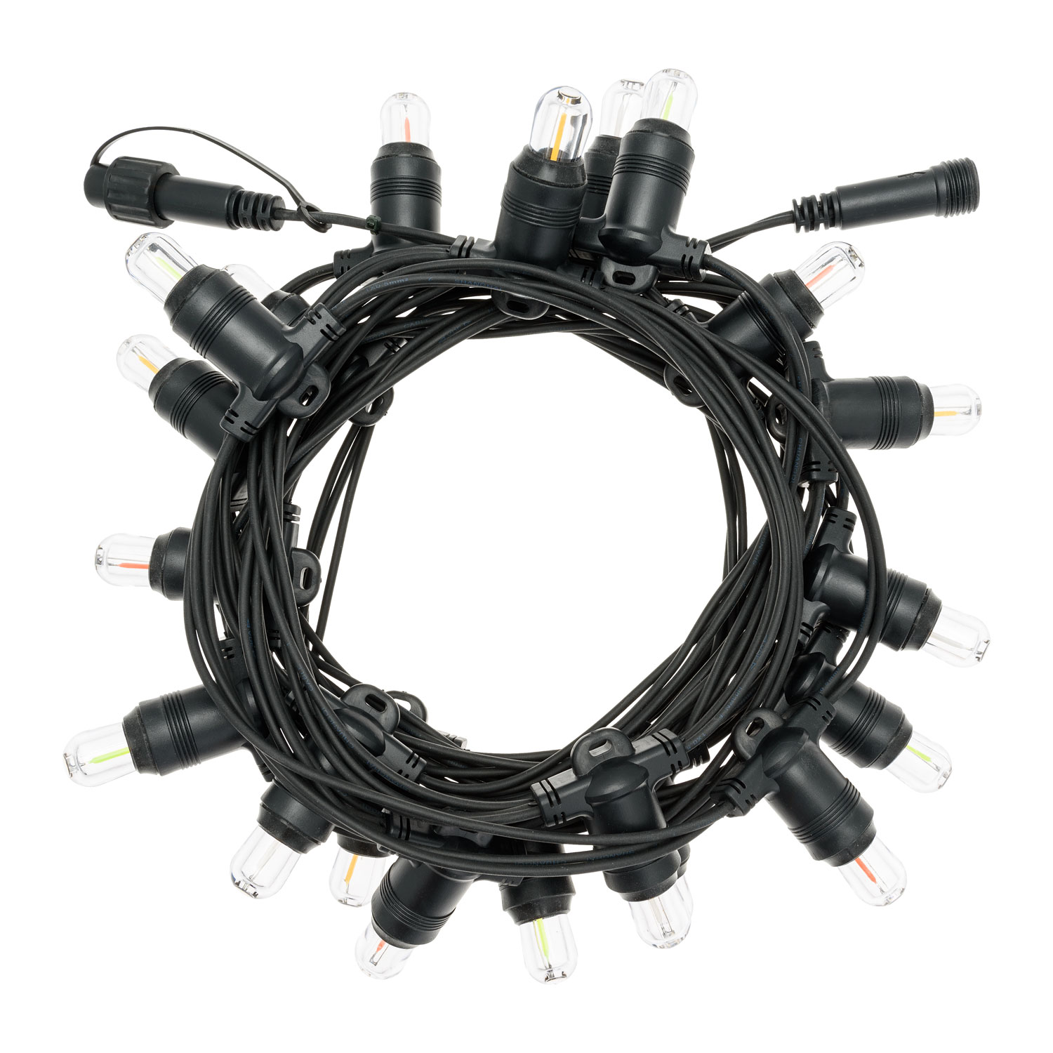 Guirlande lumineuse de 6 mètres avec 20 ampoules filament LED multicolor 3 Guirlande lumineuse de 6 mètres avec 20 ampoules filament LED multicolor 3