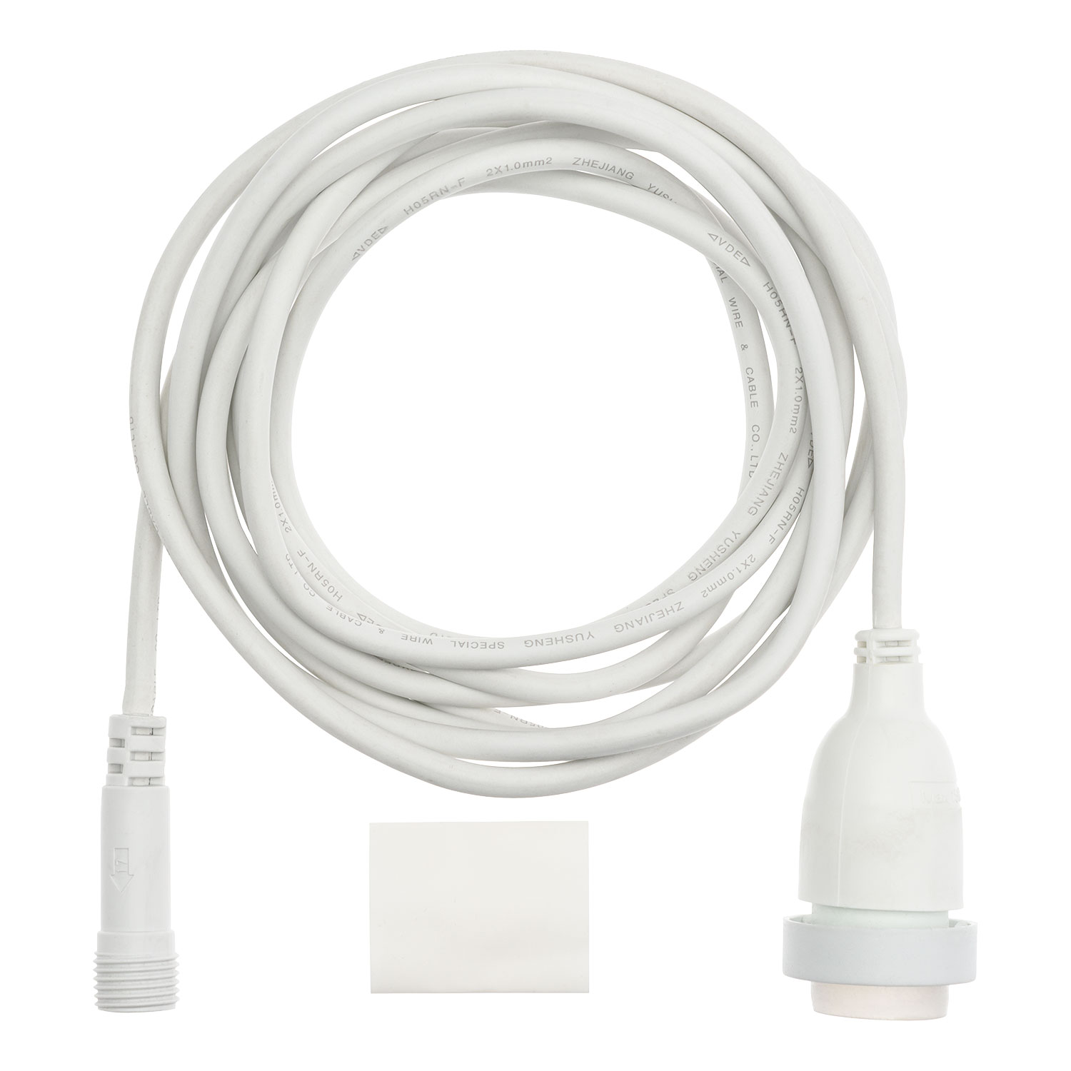Cable de 4 metros con Portalámpara E27 Cable de 4 metros con Portalámpara E27
