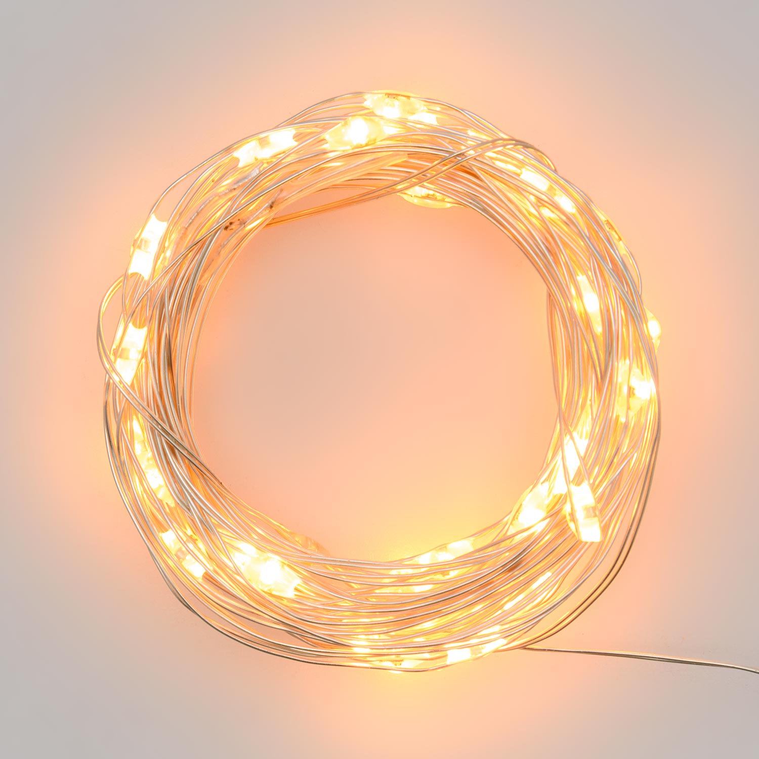 Lichterkette 3,9 m, 40 Micro LEDs warmweiß Lichterkette 3,9 m, 40 Micro LEDs warmweiß