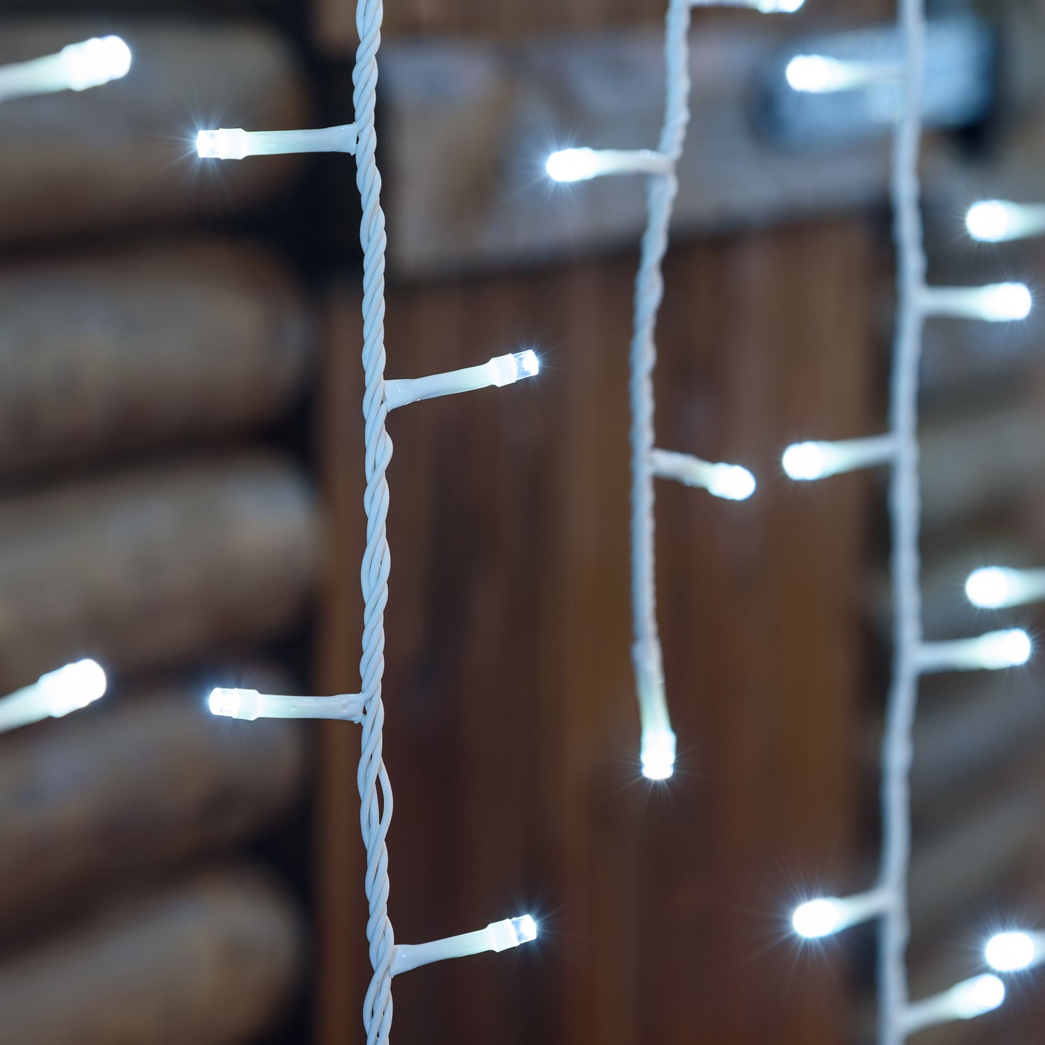 Stalattite effetto Nevicata, 480 led bianco freddo 7 Stalattite effetto Nevicata, 480 led bianco freddo 7