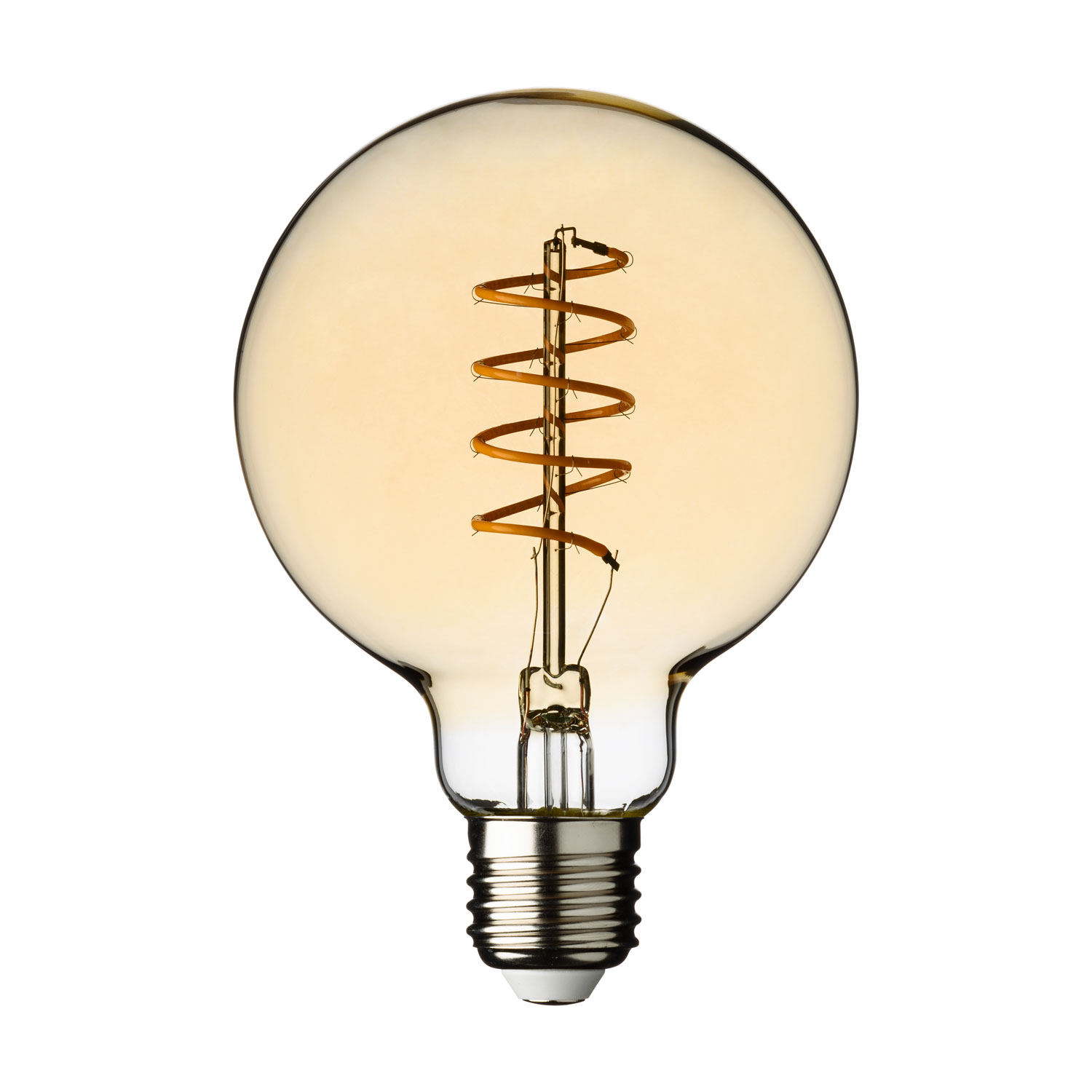 Ampoule Vintage Globe, filament led en spirale, 4 Watt, 220V Ampoule Vintage Globe, filament led en spirale, 4 Watt, 220V