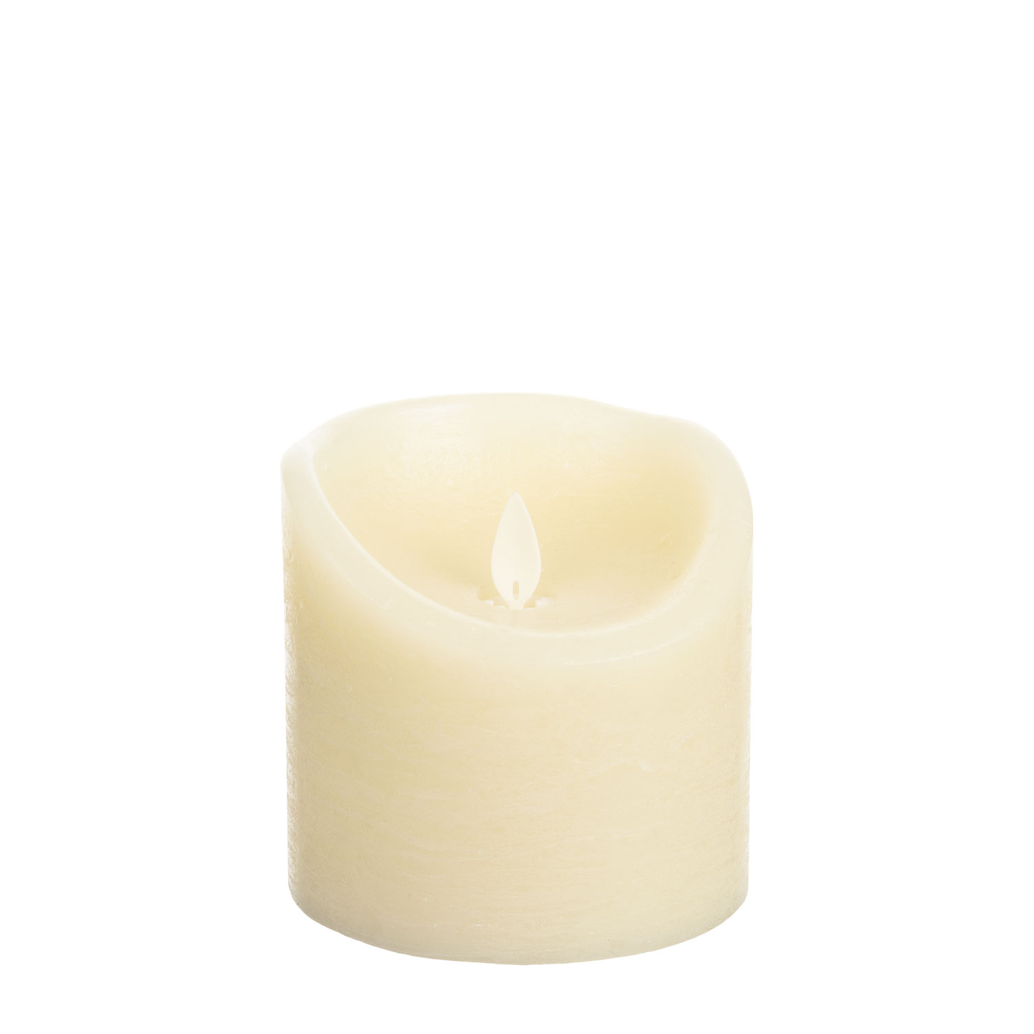 Ivory rough wax Candle, h 10 cm 5 Ivory rough wax Candle, h 10 cm 5