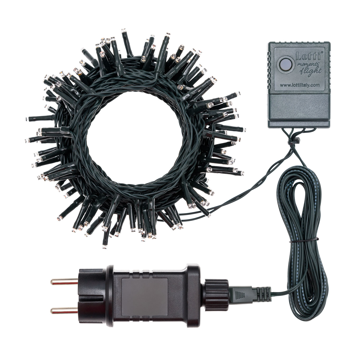 Lichterkette 8,9 m, 120 MiniLEDs multicolor, grünes Kabel 9 Lichterkette 8,9 m, 120 MiniLEDs multicolor, grünes Kabel 9
