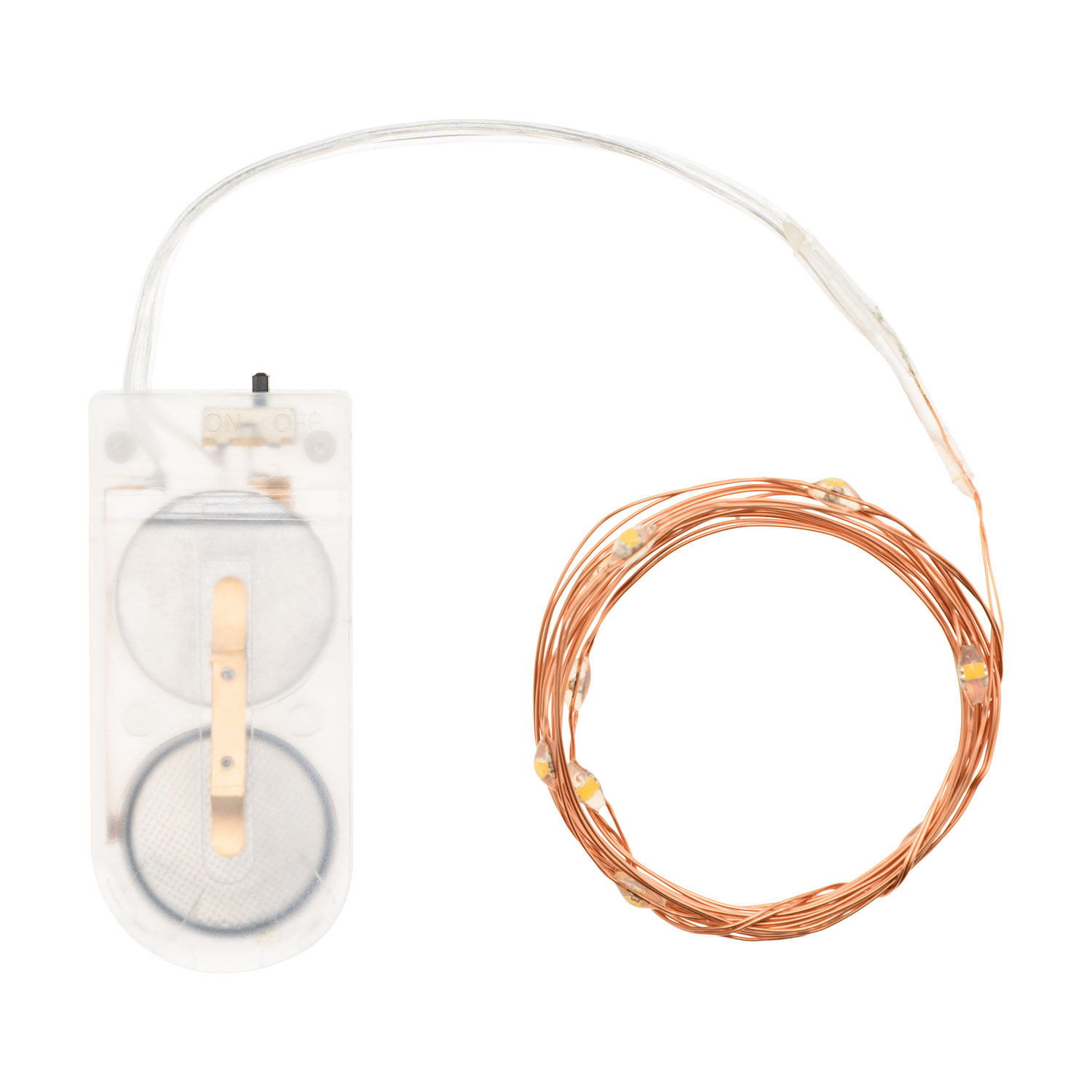 Lichterkette 0,9 m, 10 MicroLEDs extra warmweiß 2 Lichterkette 0,9 m, 10 MicroLEDs extra warmweiß 2