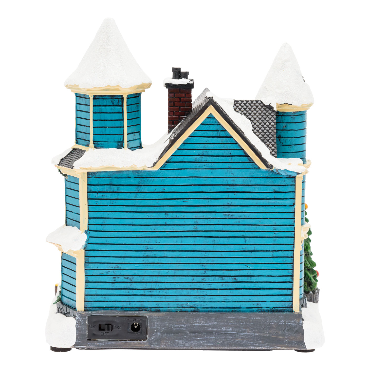 Pueblo de Navidad, Casa navideña, Trineo con movimiento y Árbol Navidad RGB, h 23 cm, villancicos 6 Pueblo de Navidad, Casa navideña, Trineo con movimiento y Árbol Navidad RGB, h 23 cm, villancicos 6