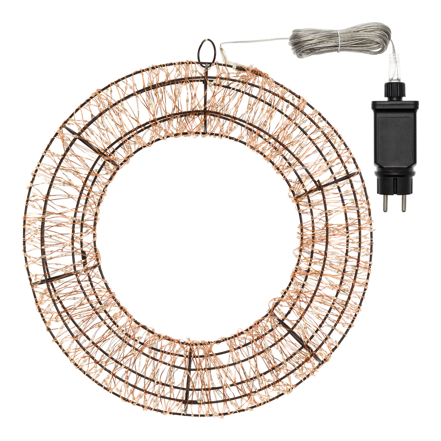 Corona 3D, Ø 35 cm, 1000 micro led RGB cambia color, uso en interiores 3 Corona 3D, Ø 35 cm, 1000 micro led RGB cambia color, uso en interiores 3