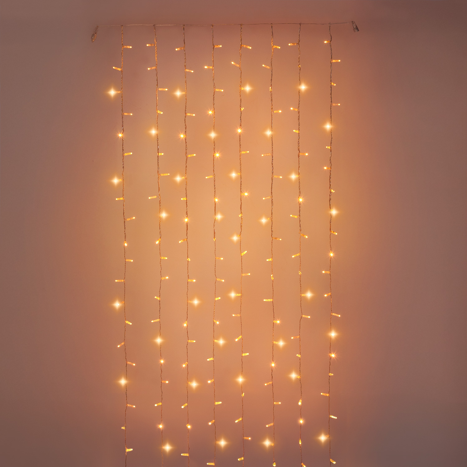 Vorhanglichter Connect ProLine 36V, 1 x H 3 m, 240 Maxiled warmweiß, transparentes Kabel 6 Vorhanglichter Connect ProLine 36V, 1 x H 3 m, 240 Maxiled warmweiß, transparentes Kabel 6