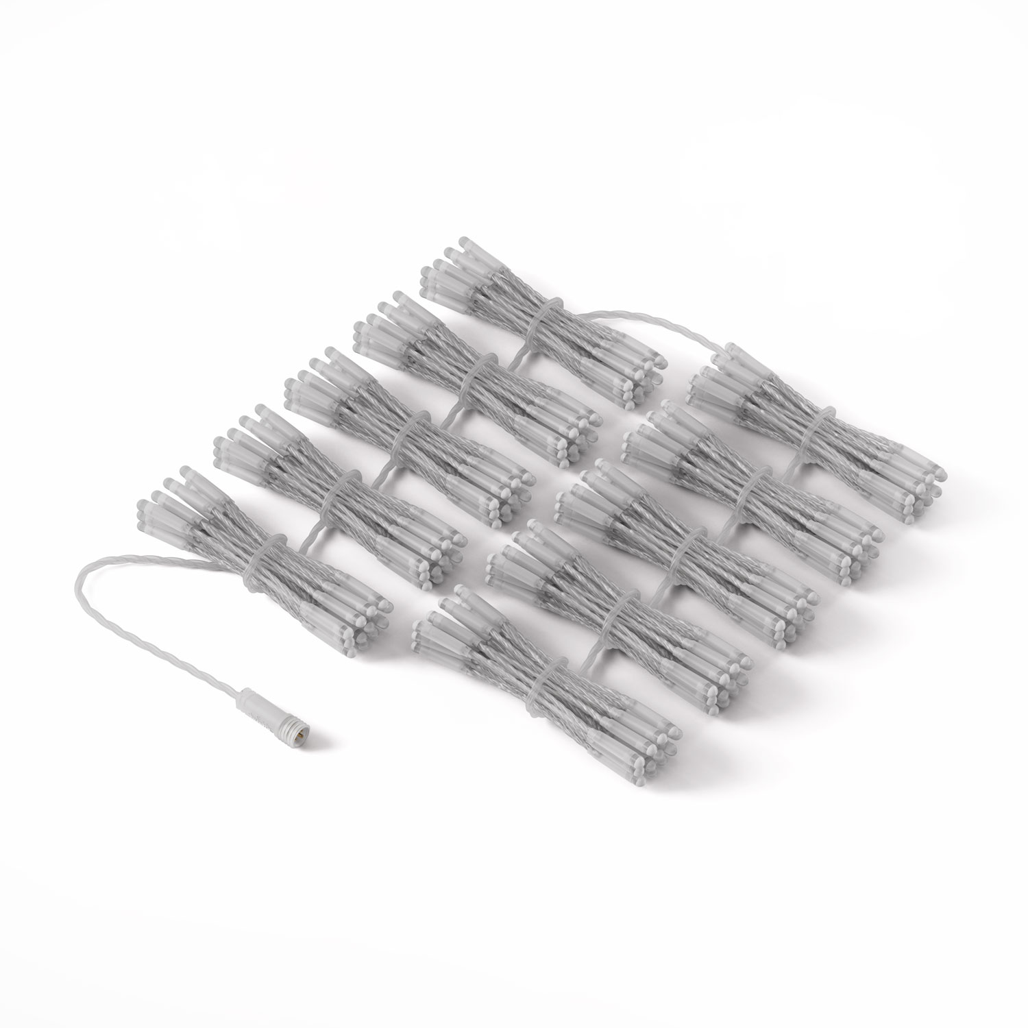 Rideau Twinkly Plus RGB et Blanc Chaud, 1 x h 2 mètres, 250 Led, câble transparent 3 Rideau Twinkly Plus RGB et Blanc Chaud, 1 x h 2 mètres, 250 Led, câble transparent 3