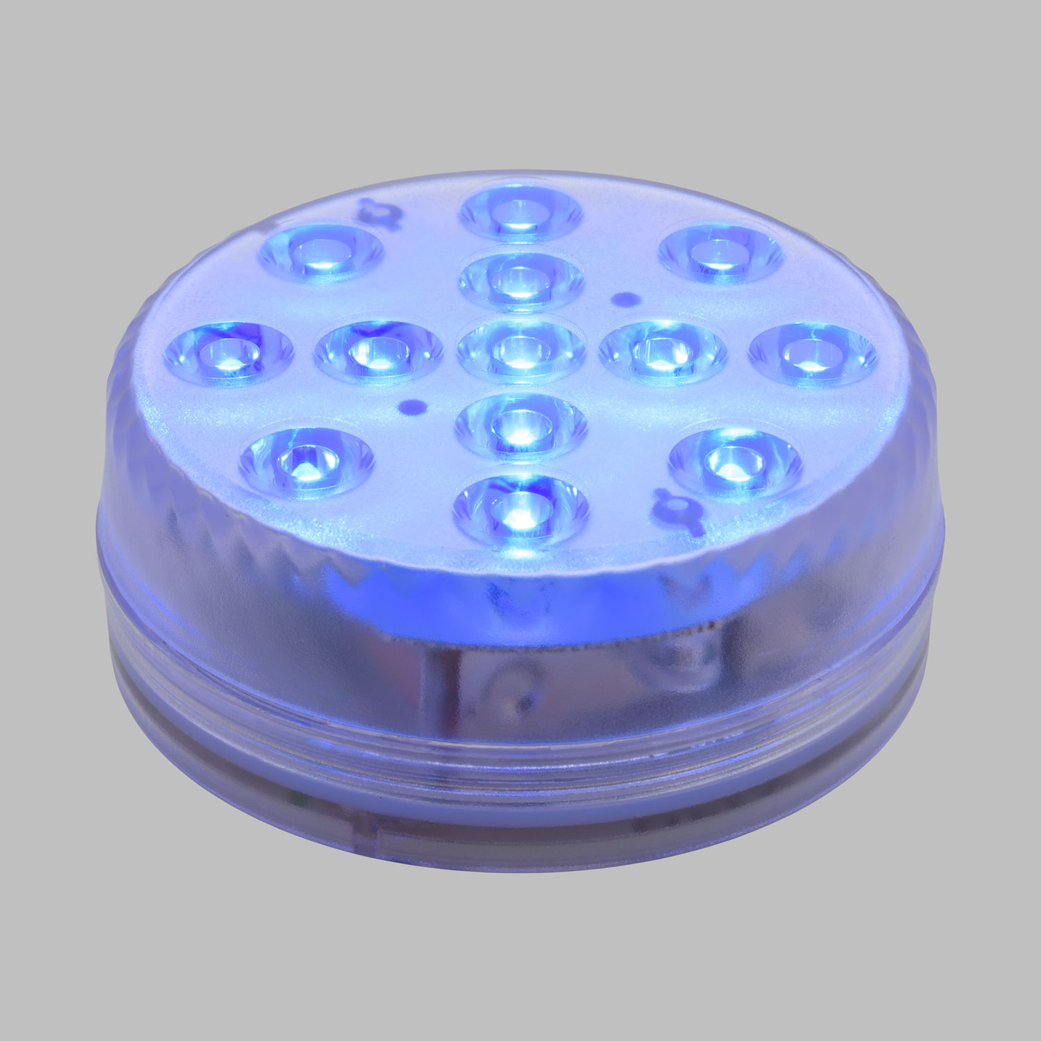 Tea Light Disco sumergible a pilas, led ultra luminosos RGB 18 Tea Light Disco sumergible a pilas, led ultra luminosos RGB 18