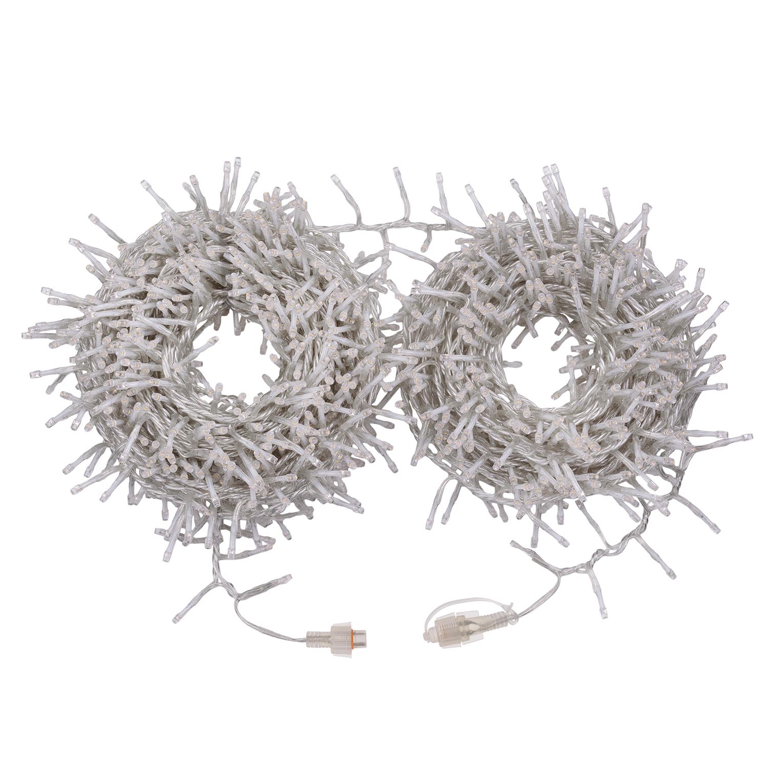 Catena Nastro di luci Connect+ 25 m, 1250 led bianco caldo, cavo trasparente, prolungabile 3 Catena Nastro di luci Connect+ 25 m, 1250 led bianco caldo, cavo trasparente, prolungabile 3