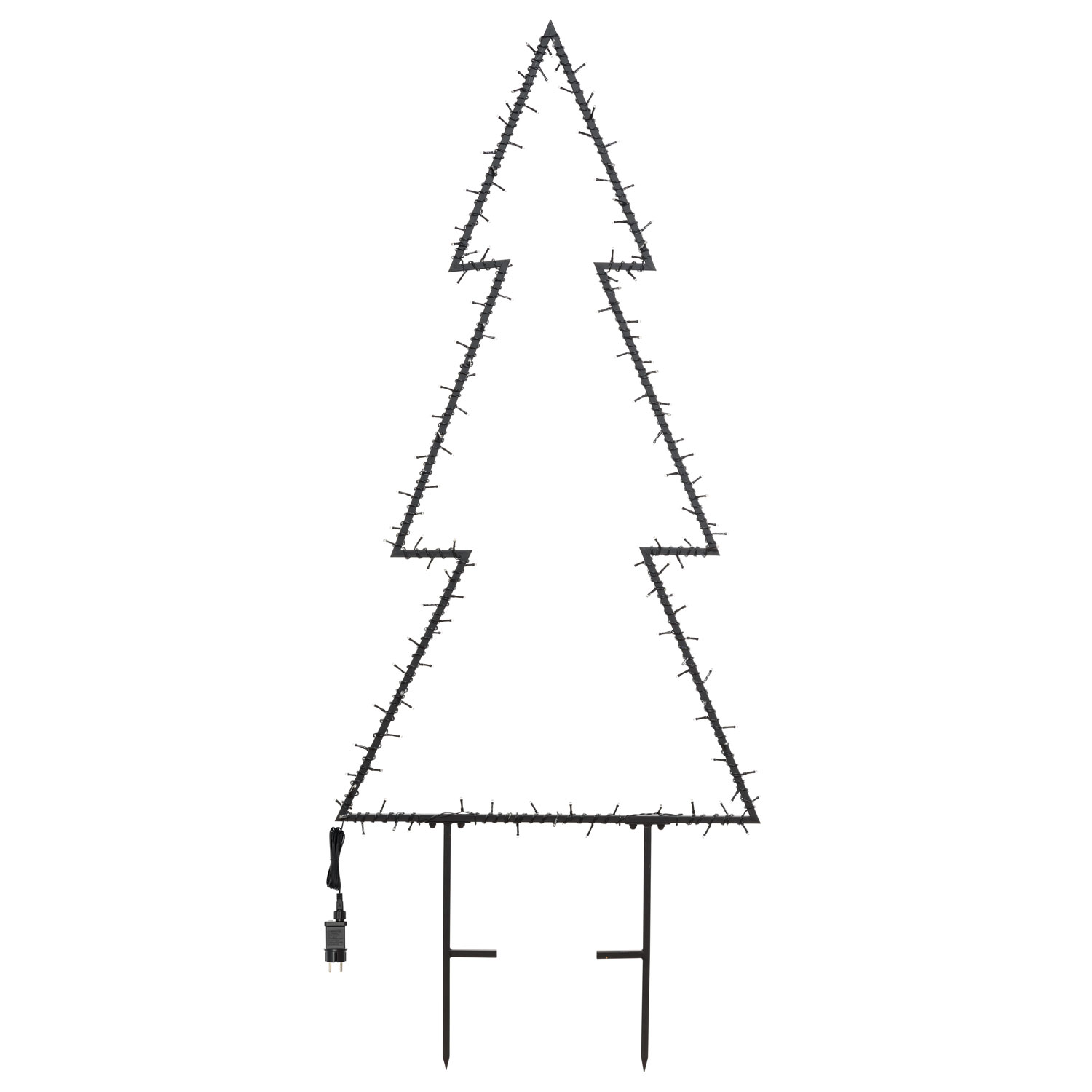 Albero multiuso da giardino, h. 140 cm, led bianco caldo 5 Albero multiuso da giardino, h. 140 cm, led bianco caldo 5
