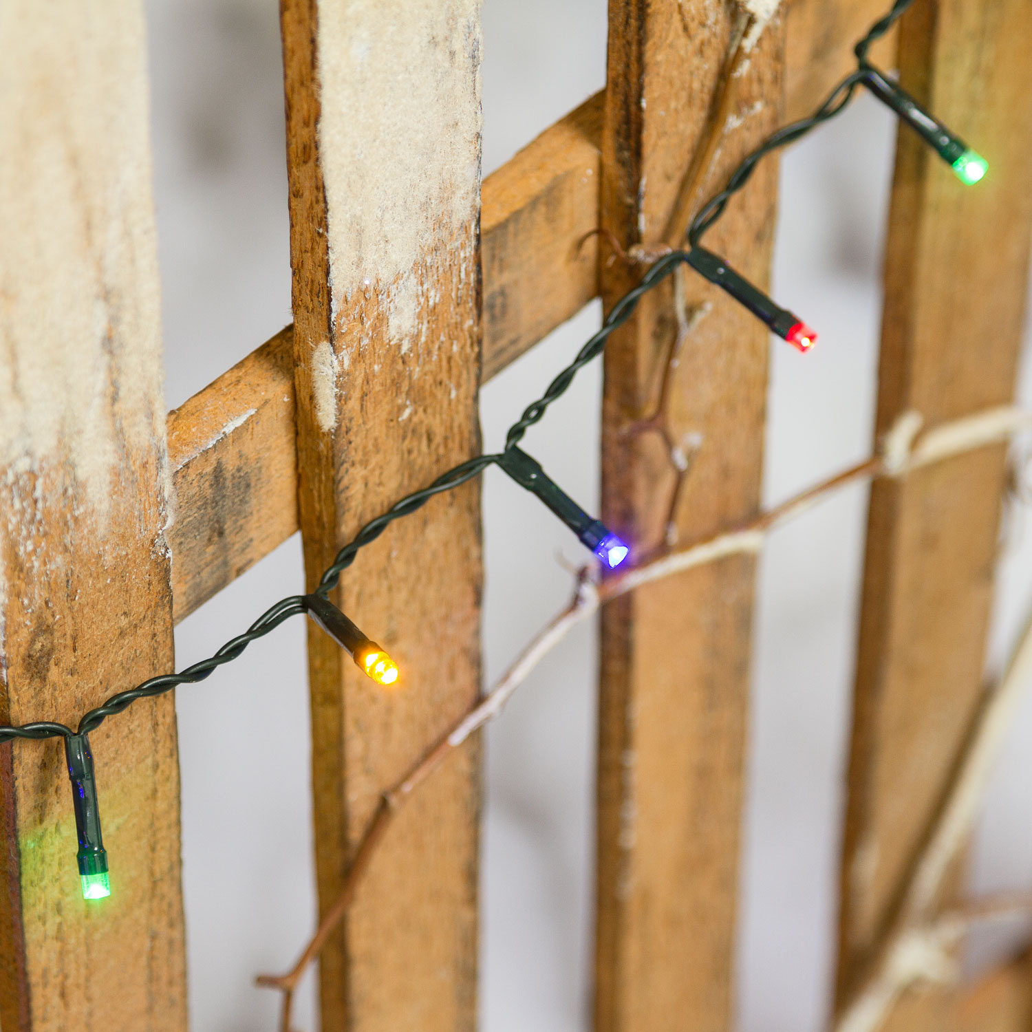 3.8m 96 Multi Coloured LEDs Battery String Lights 3 3.8m 96 Multi Coloured LEDs Battery String Lights 3
